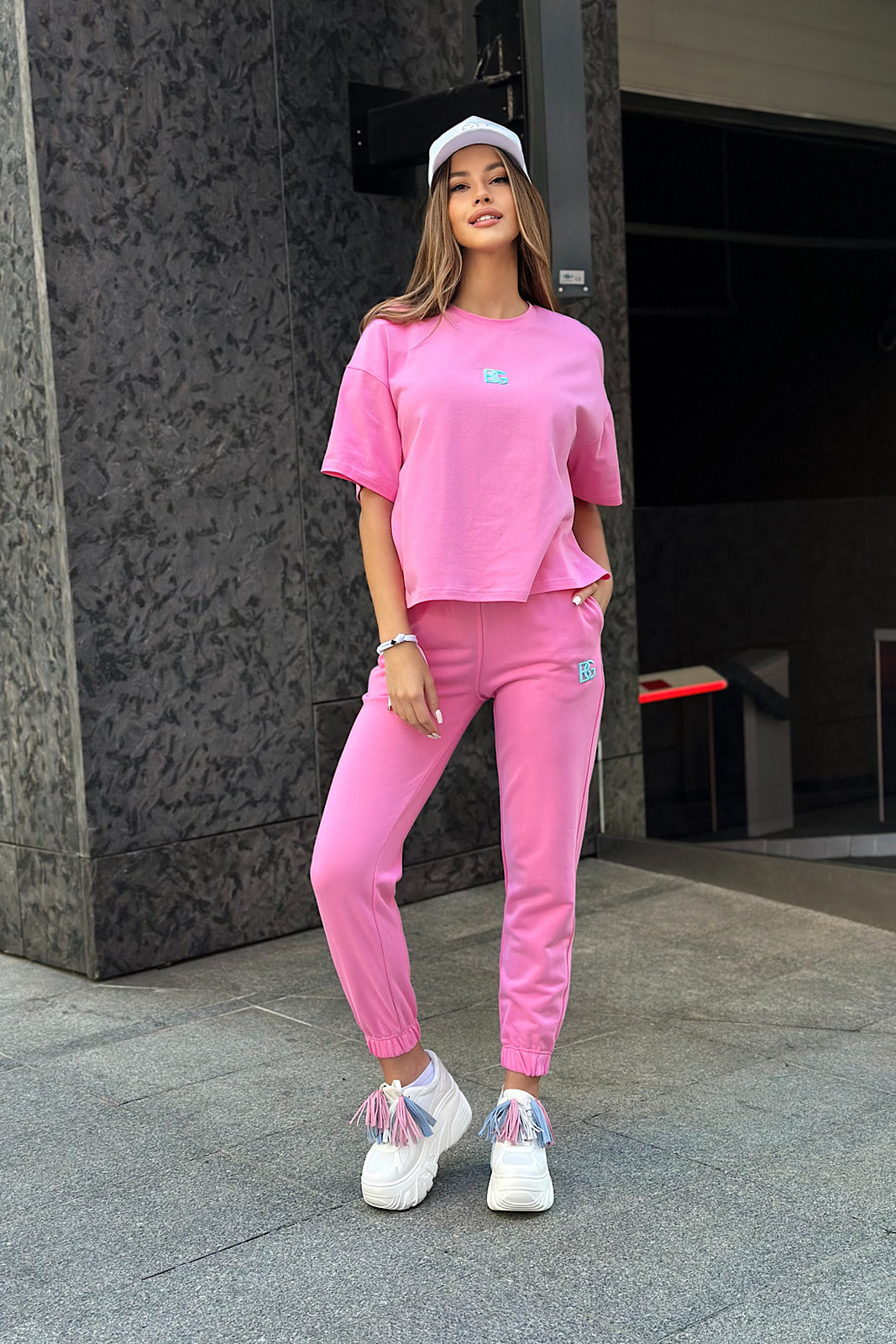 Damenhose Jogginghose Brandenburg Couture LUNA | rosa