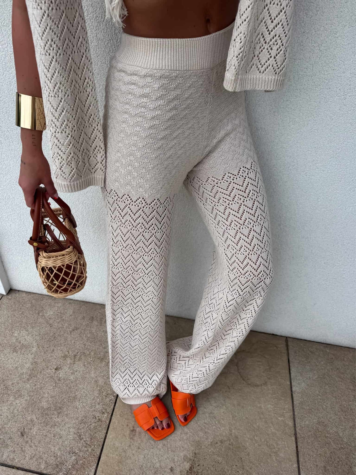 Hose TULUM Hellbeige