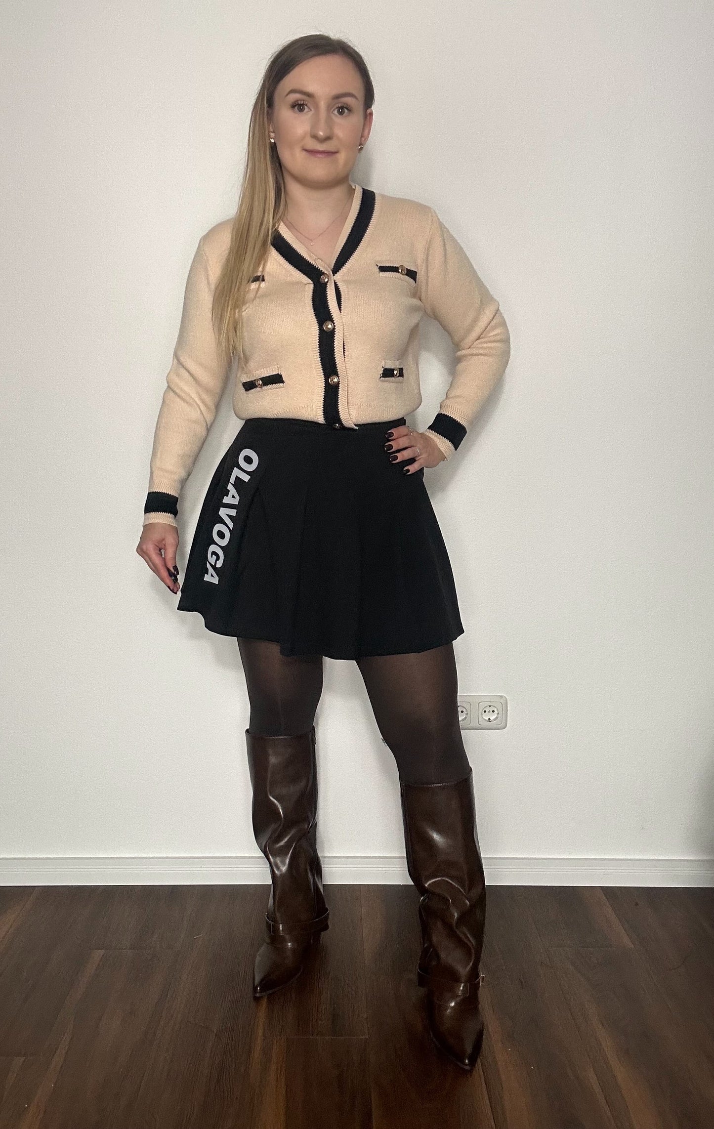 Strickjacke JENNA - Beige