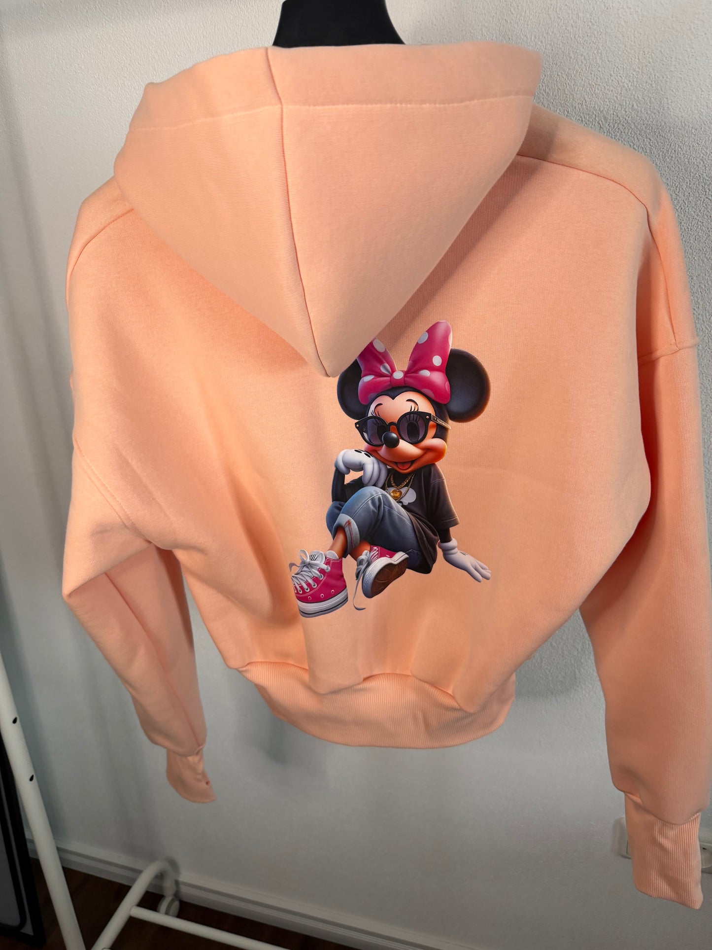 Sweatshirt LALU Mickey Mouse | Aprikose