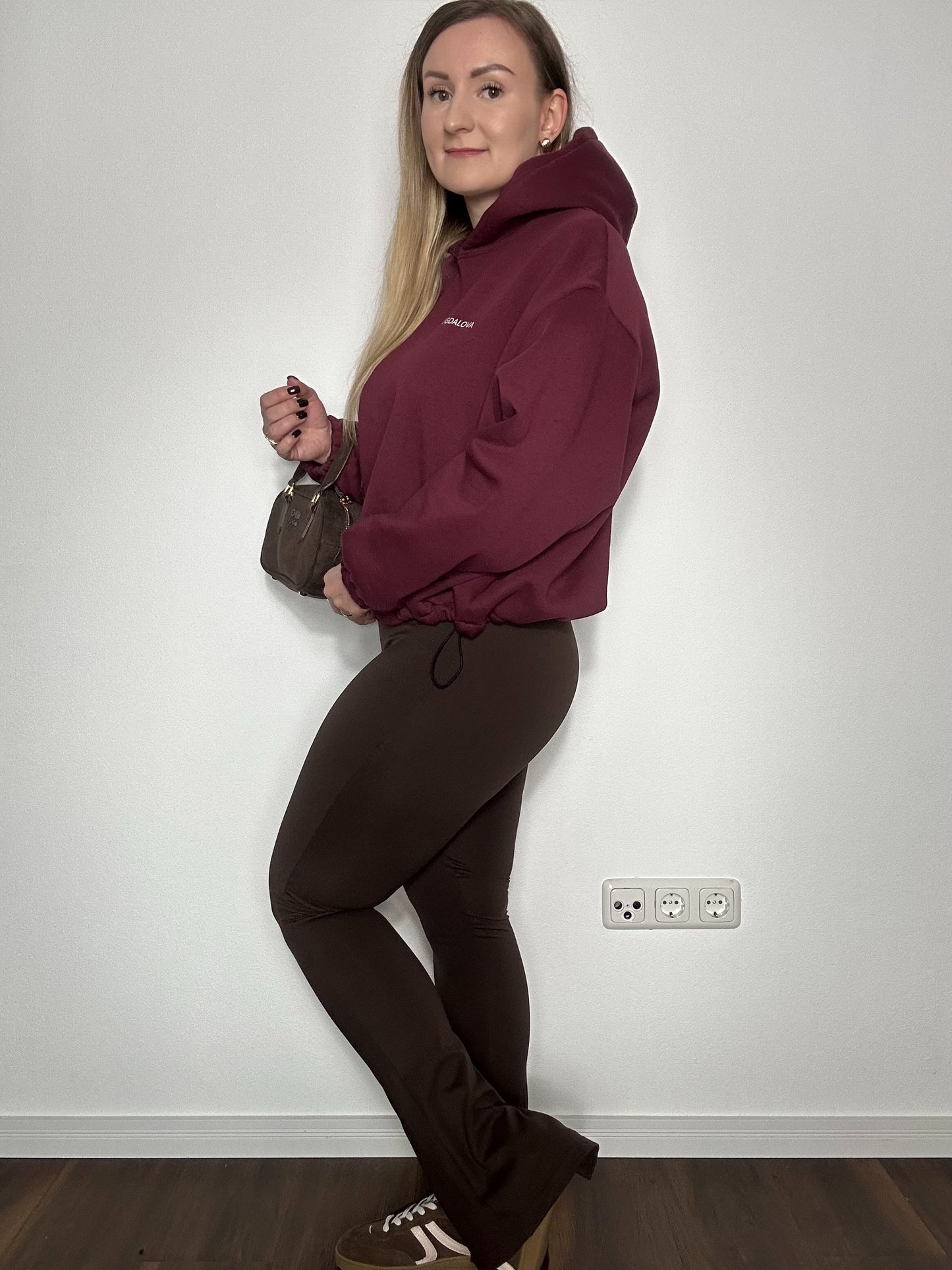 Sweatshirt Bugdalova Bordeaux