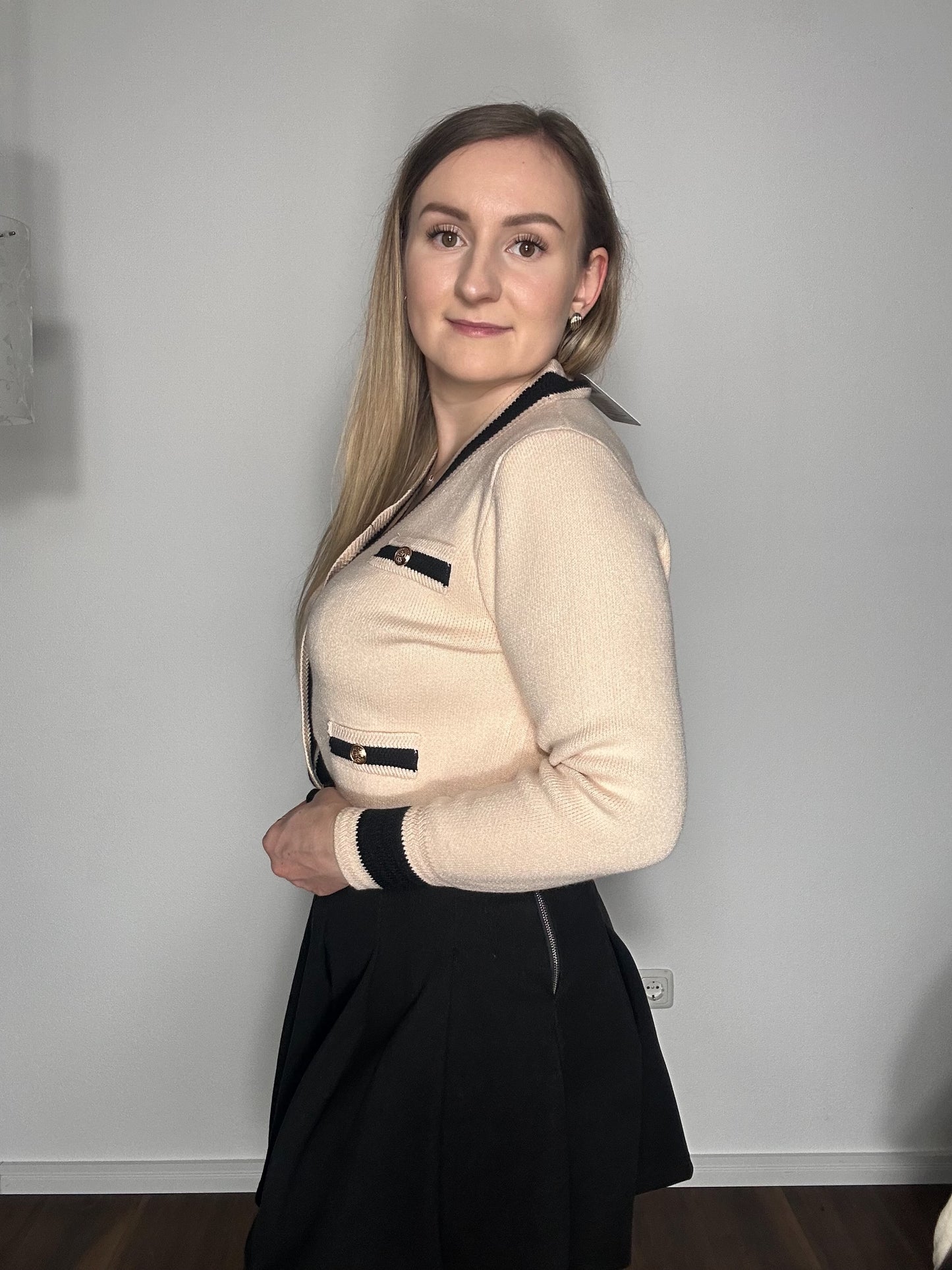 Strickjacke JENNA - Beige