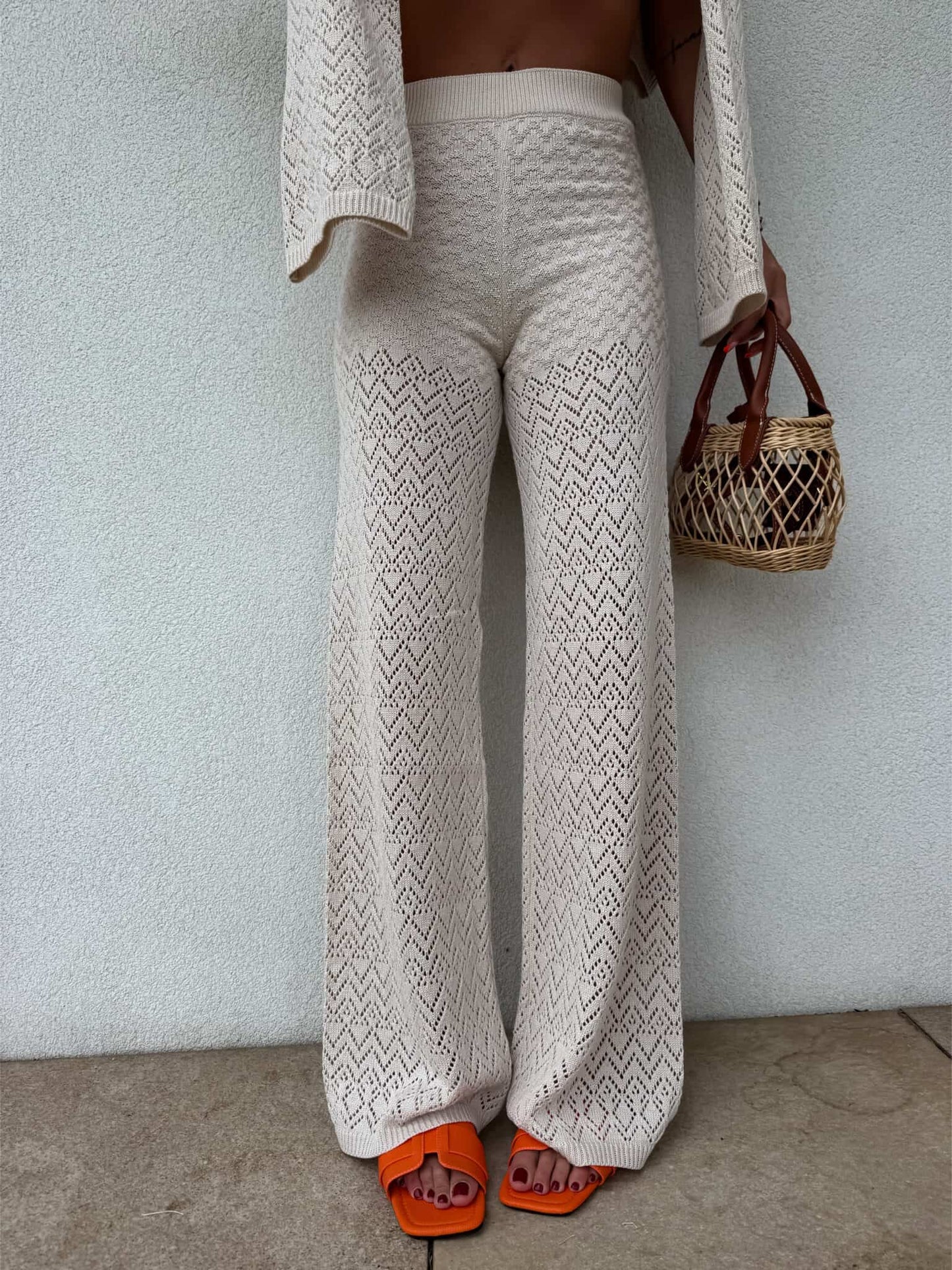 Hose TULUM Hellbeige