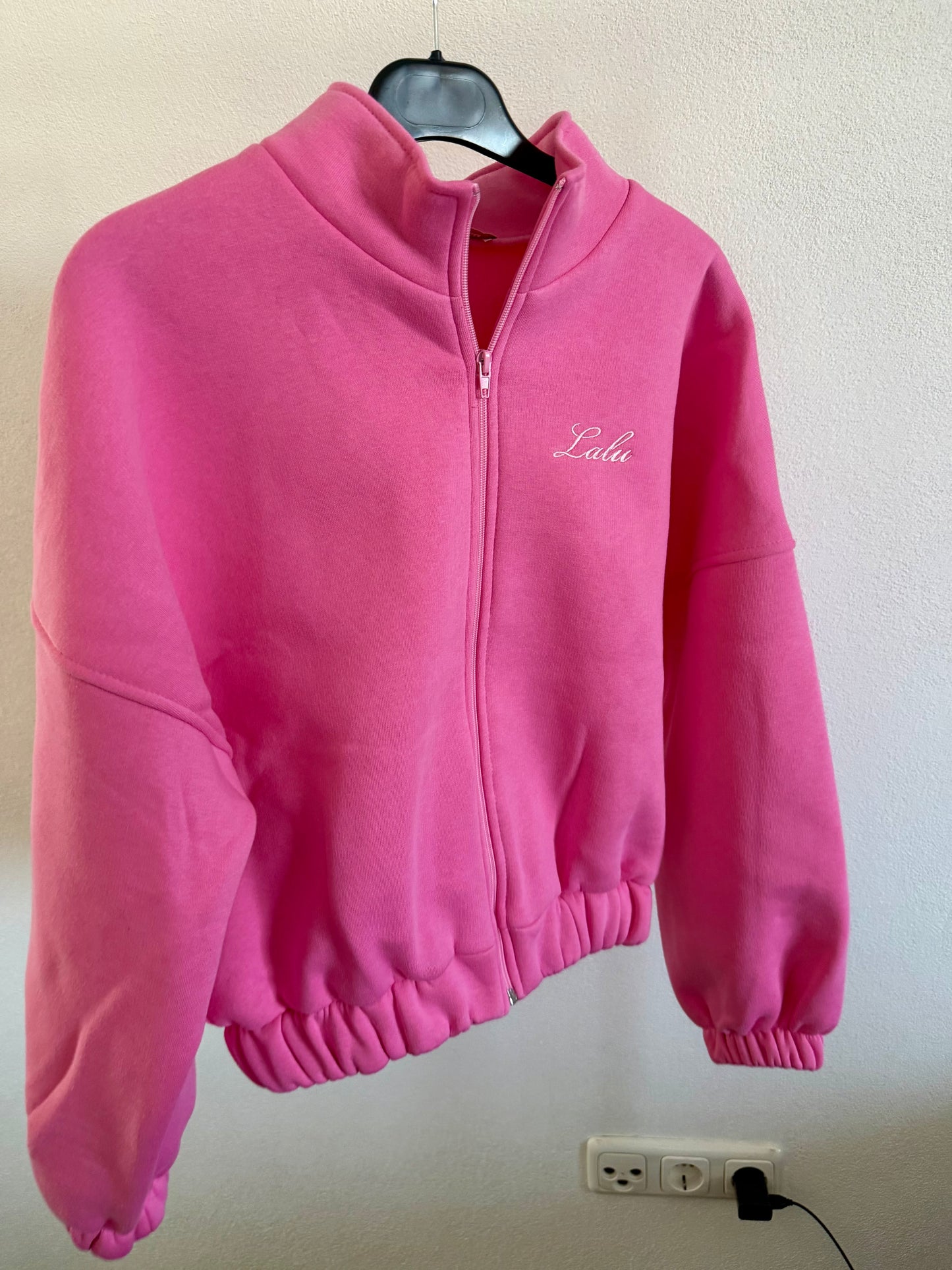 Sweatshirt Lalu mit Reißverschluss ohne Kapuze | Verschiedene Farben