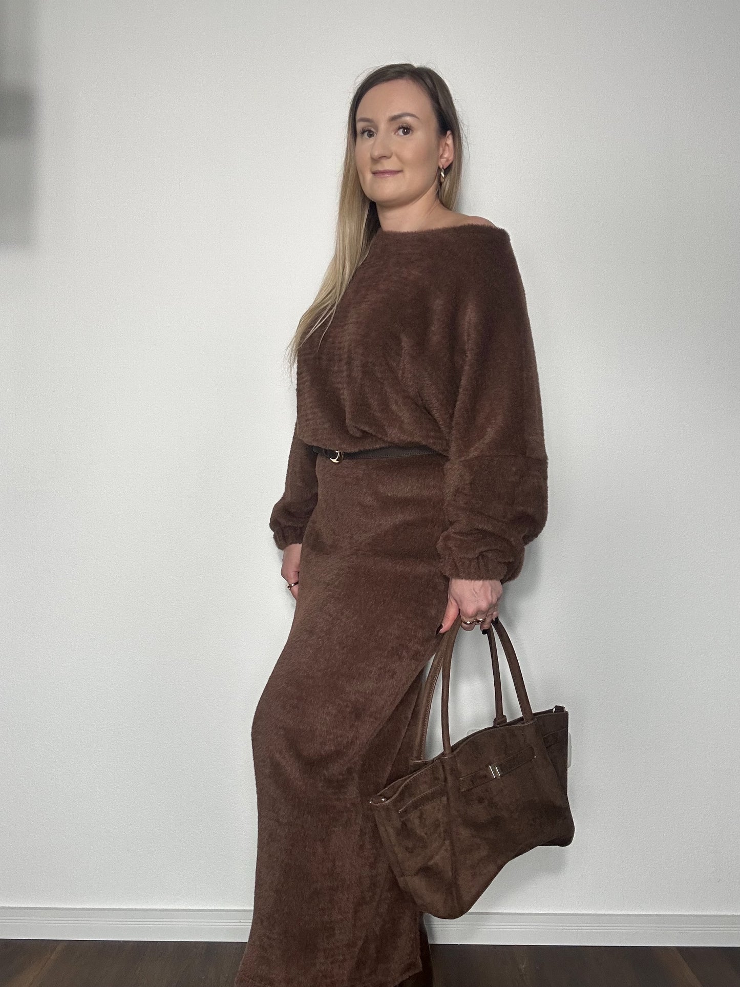 Zweiteiler Teddy SCHOKOBRAUN