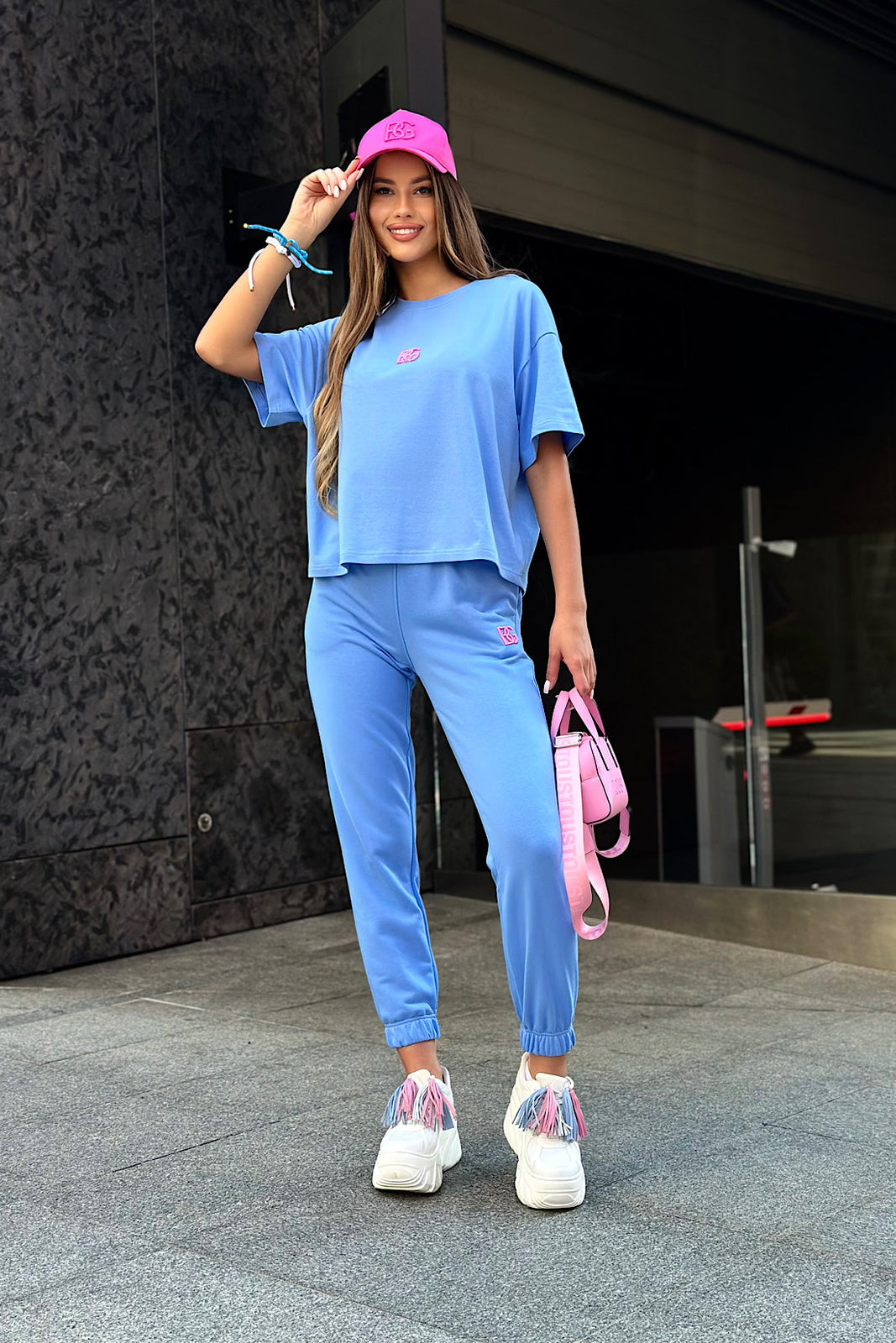 Damenhose Jogginghose Brandenburg Couture LUNA | blau