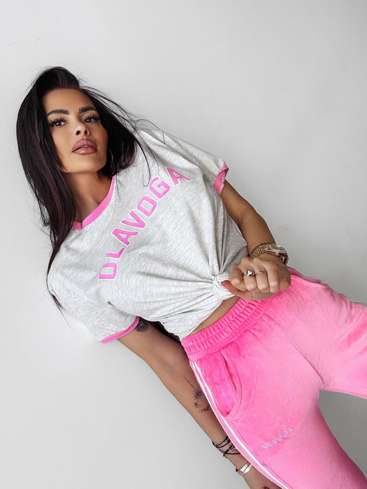 T- Shirt LEMON OLAVOGA grau