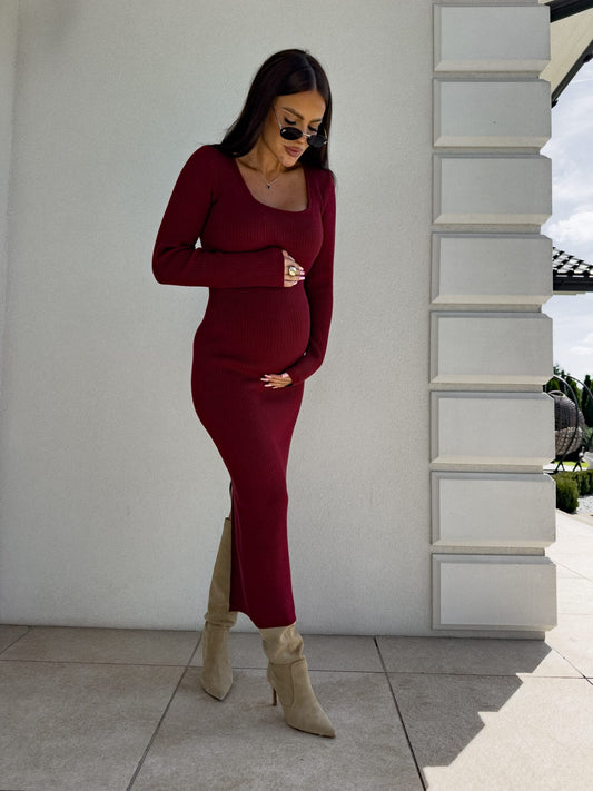 Kleid COYA - Bordeaux