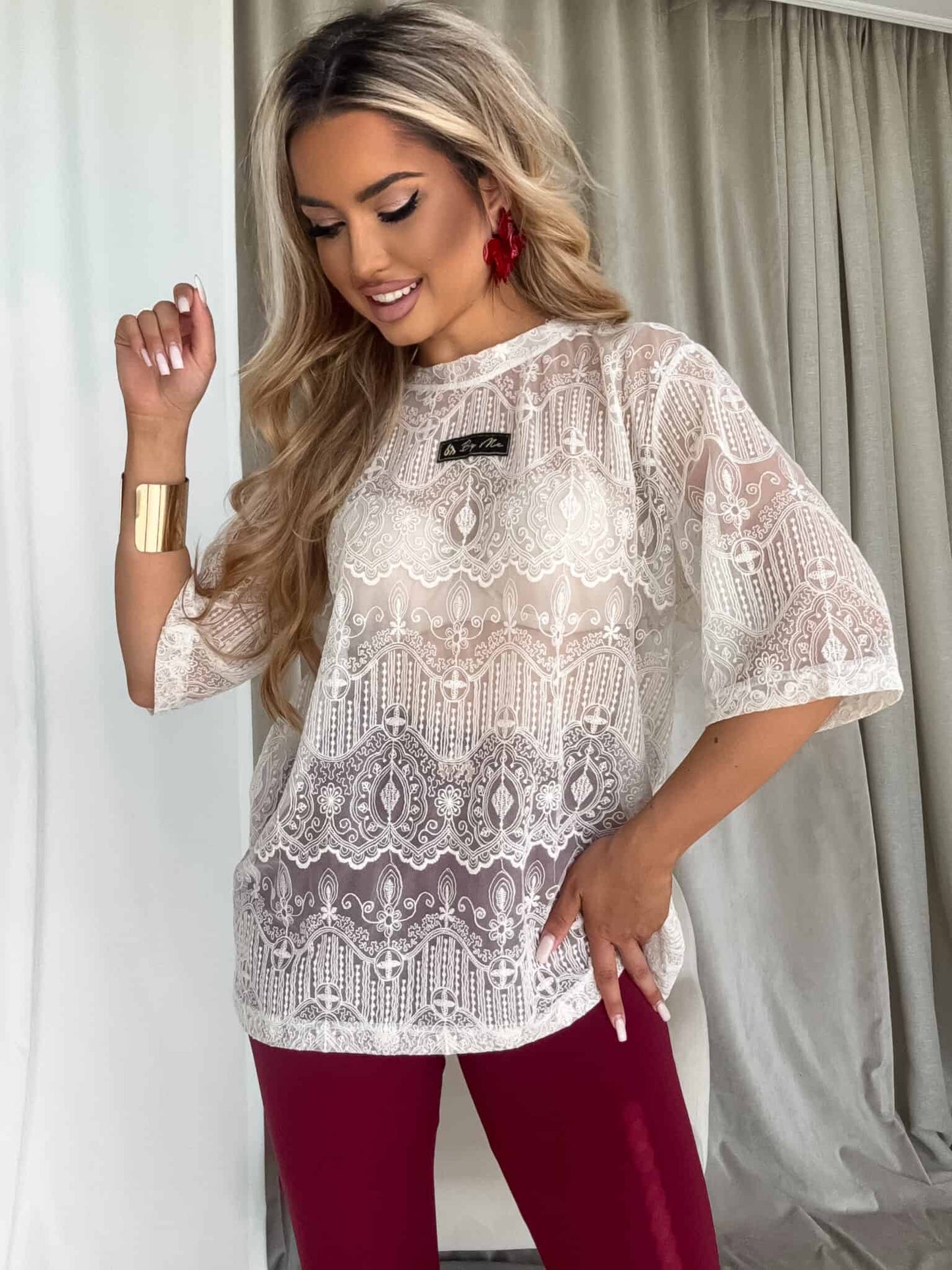Damenbluse PEROLA By Me – ecru
