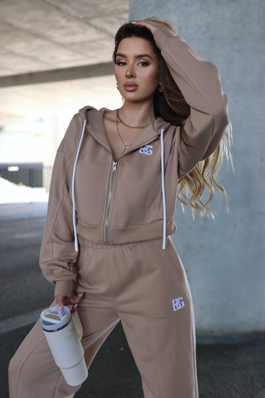 Sweatshirt BG WHITE | Beige