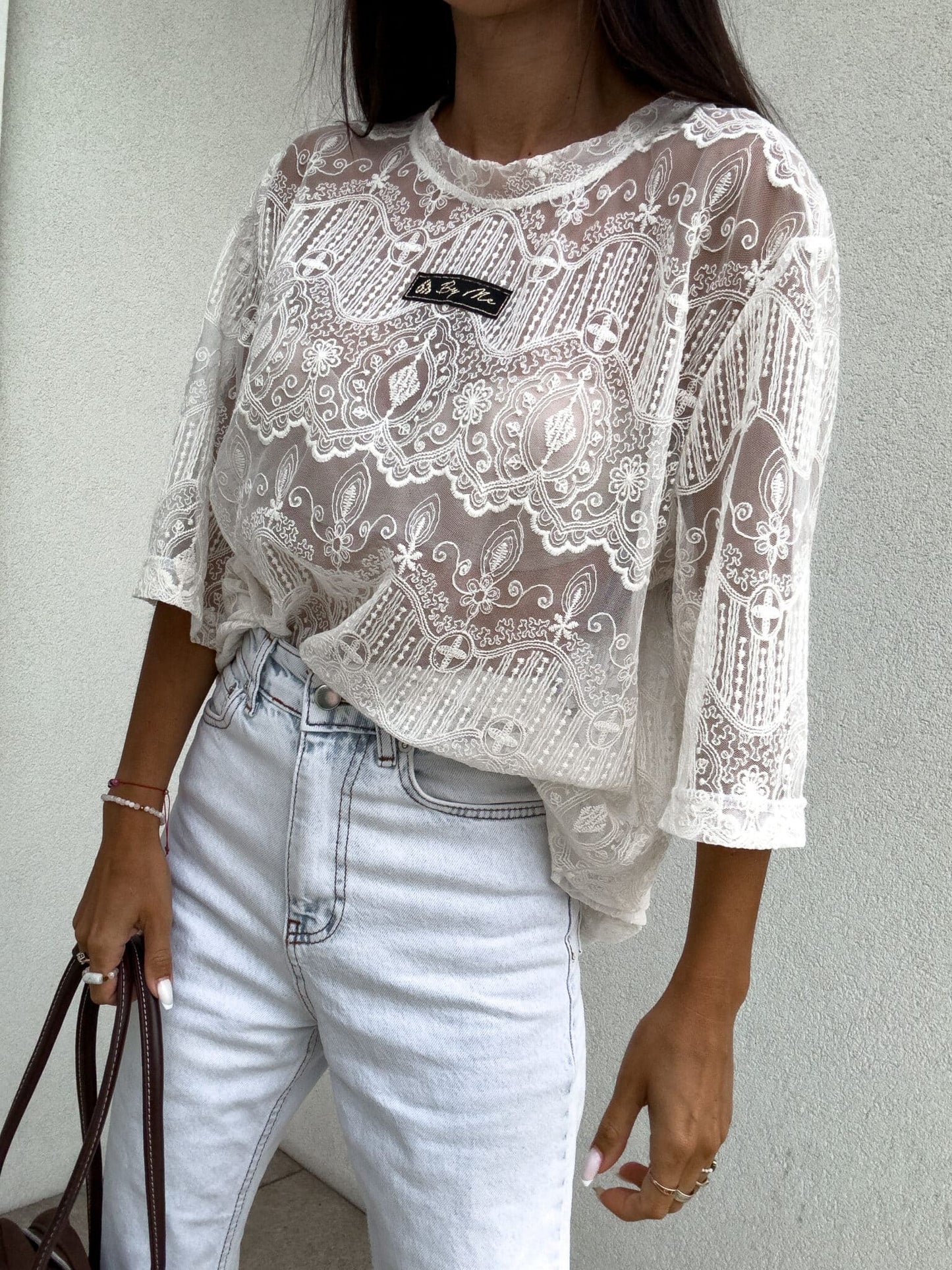Damenbluse PEROLA By Me – ecru