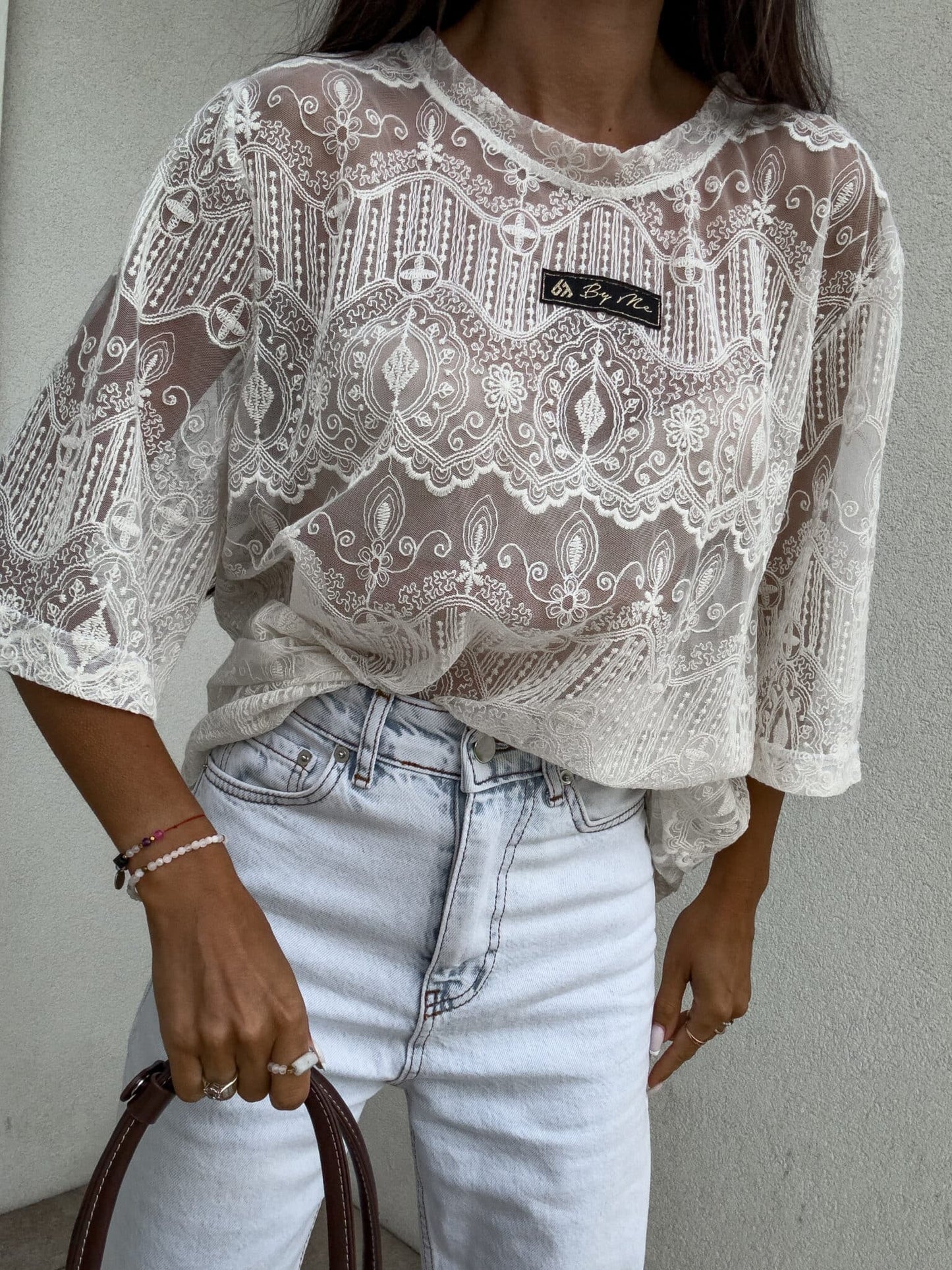 Damenbluse PEROLA By Me – ecru