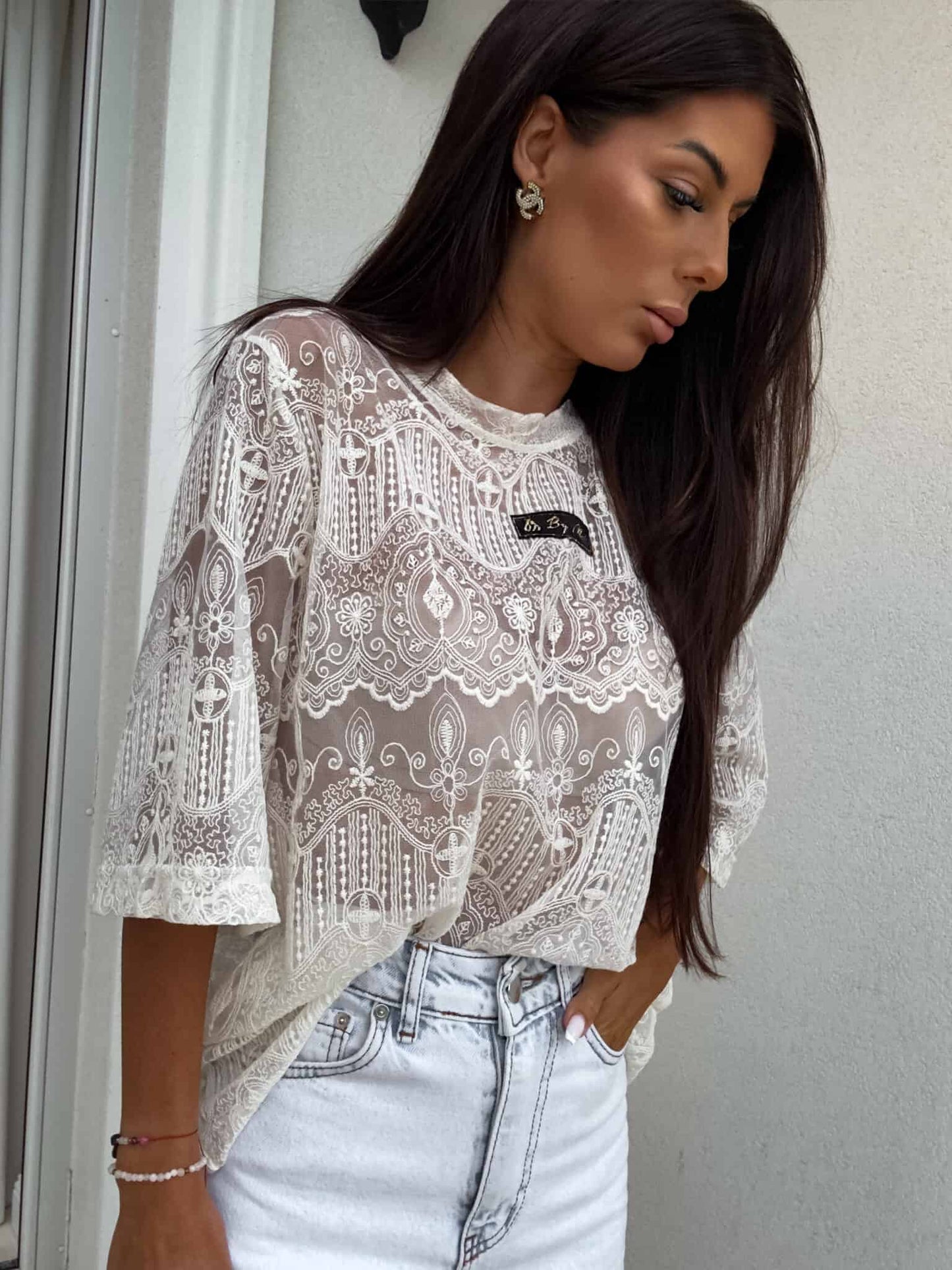 Damenbluse PEROLA By Me – ecru