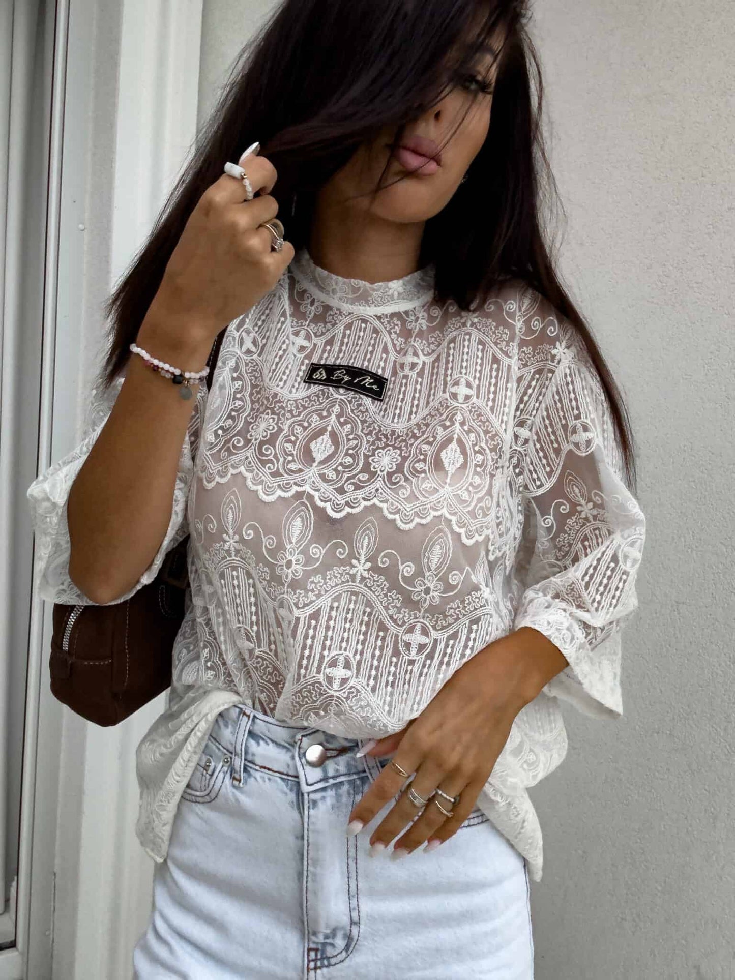 Damenbluse PEROLA By Me – ecru