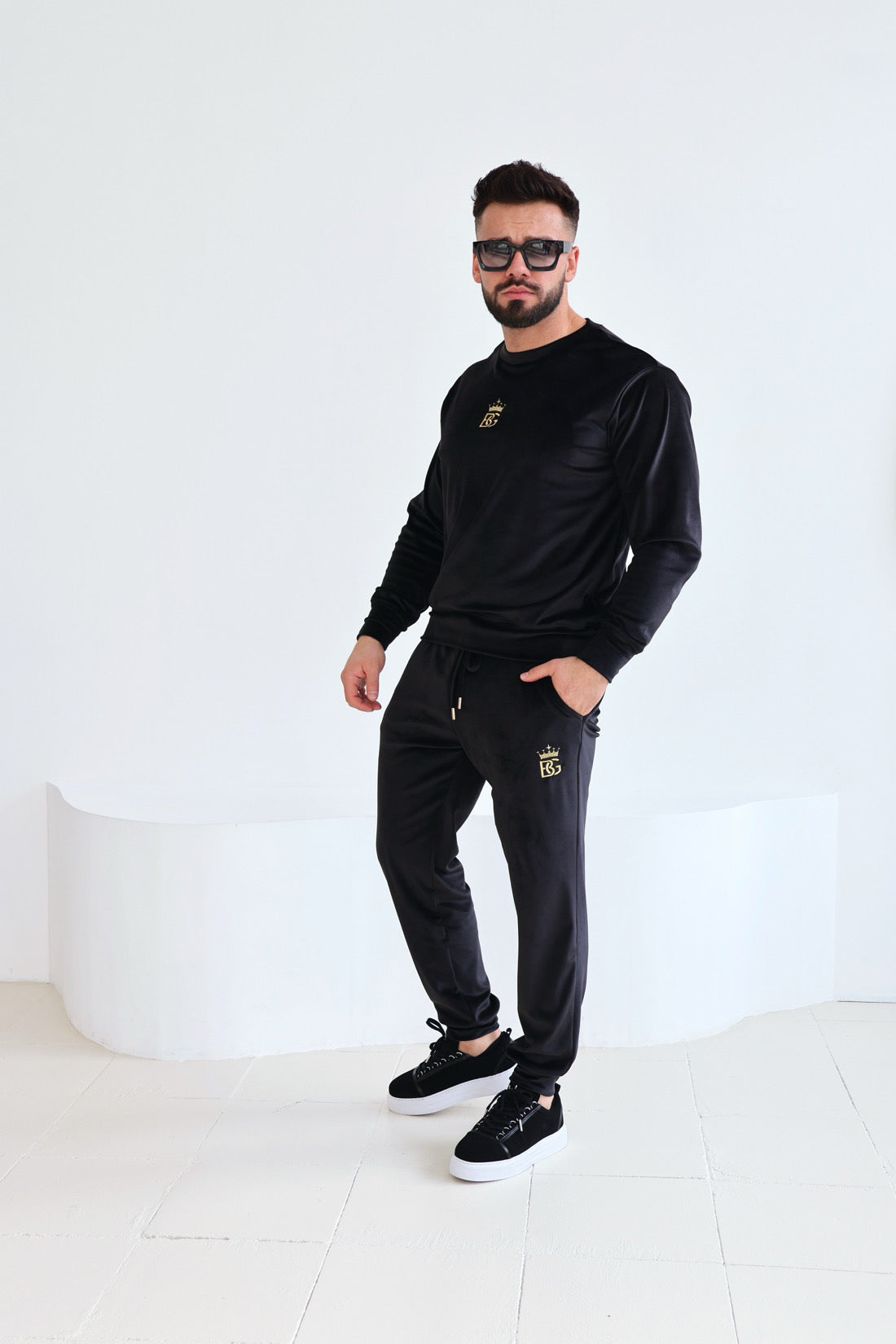 SPORTANZUG HERREN BG PALACE | SCHWARZ