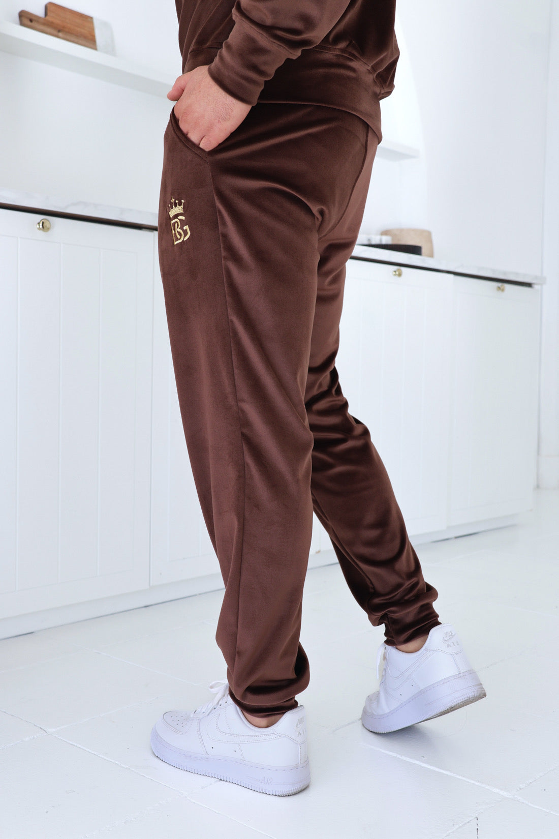 SPORTANZUG HERREN BG PALACE | SCHOKOBRAUN