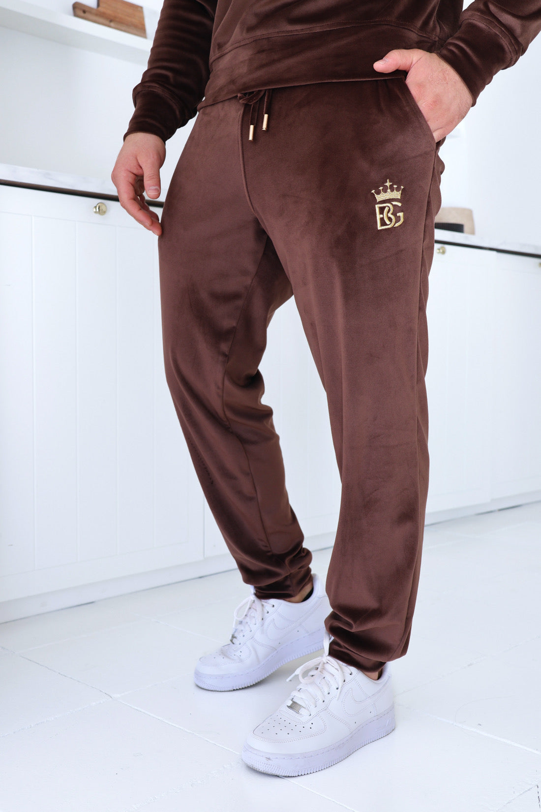 SPORTANZUG HERREN BG PALACE | SCHOKOBRAUN
