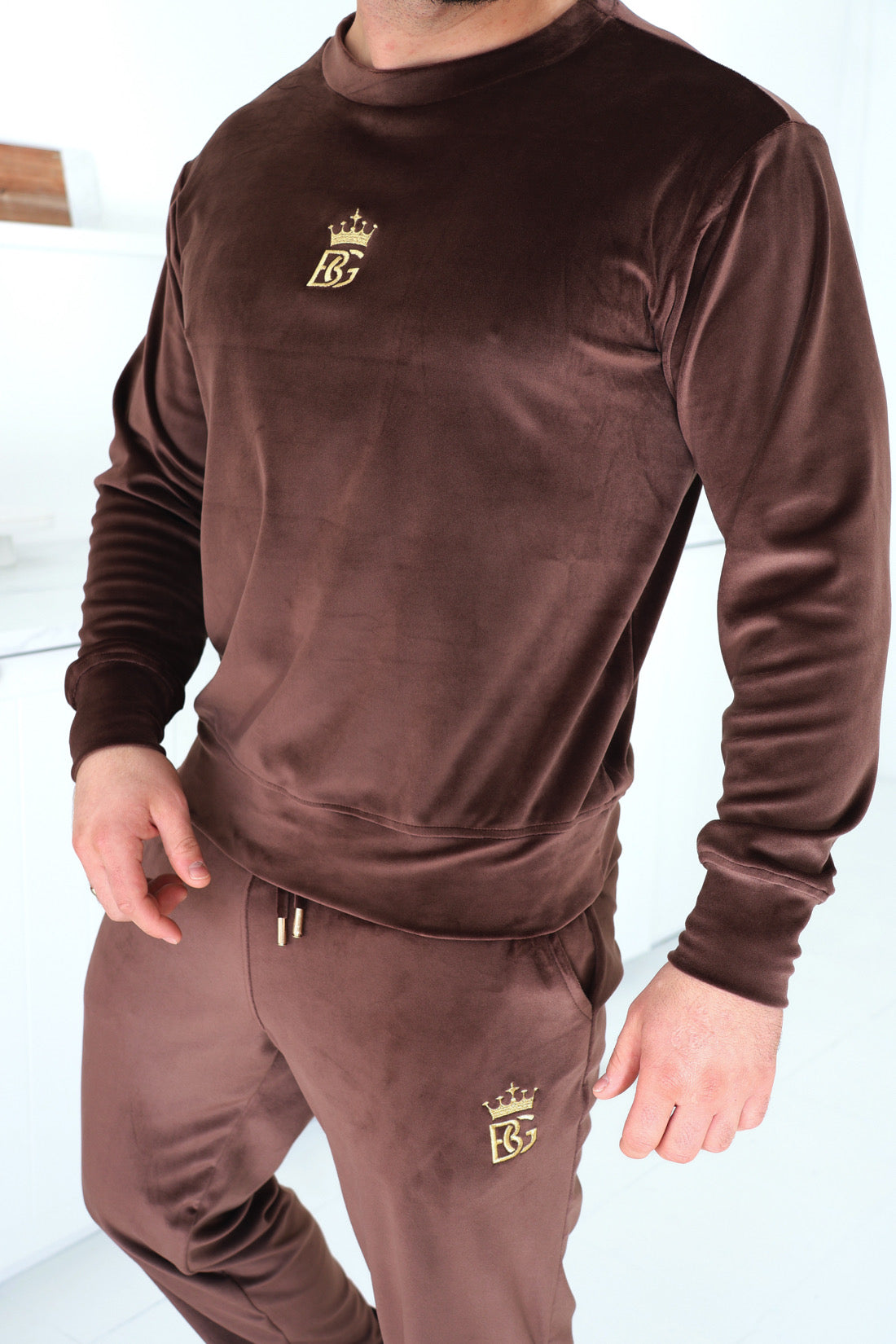 SPORTANZUG HERREN BG PALACE | SCHOKOBRAUN