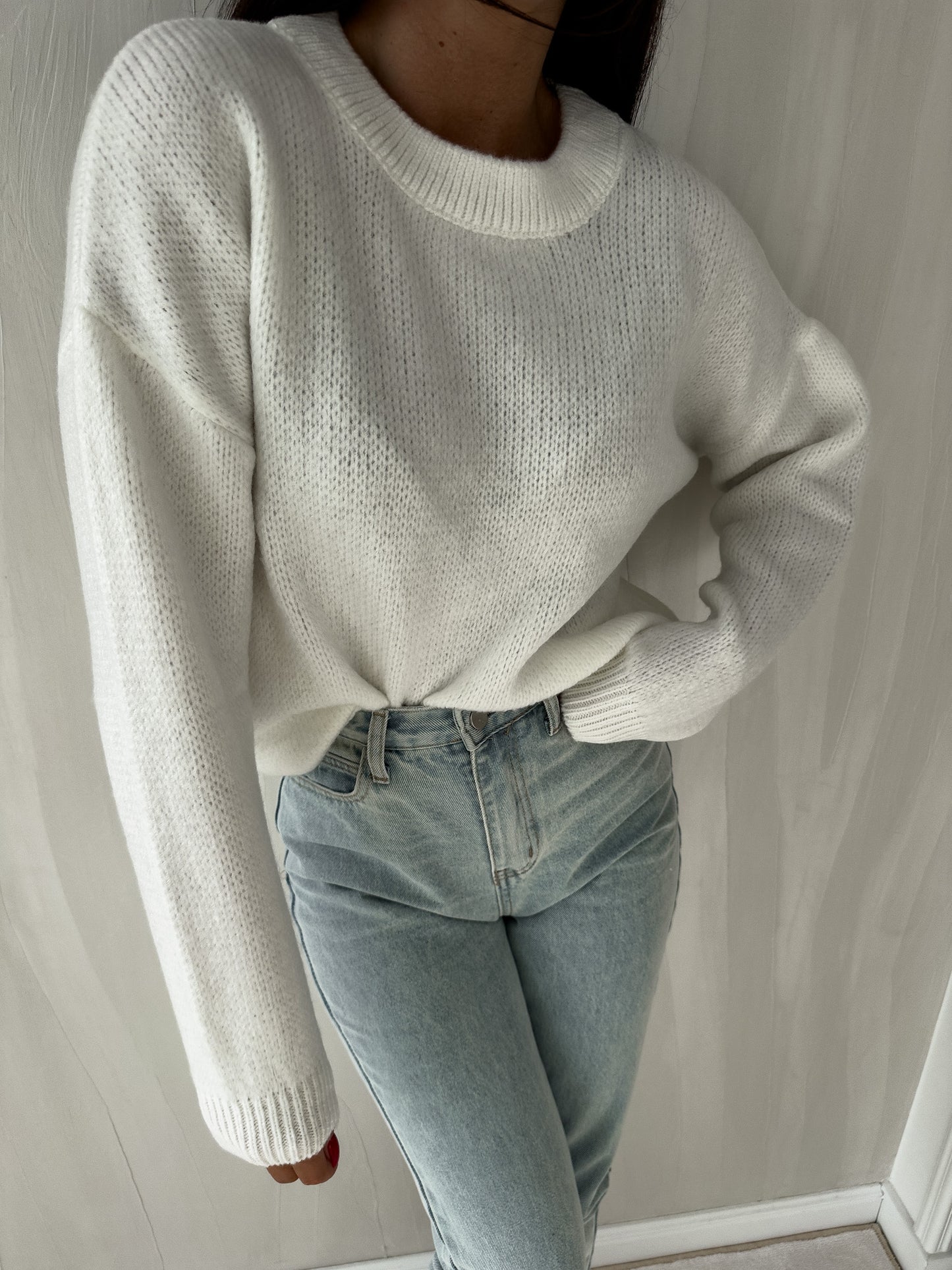 Pullover NERYS – ecru