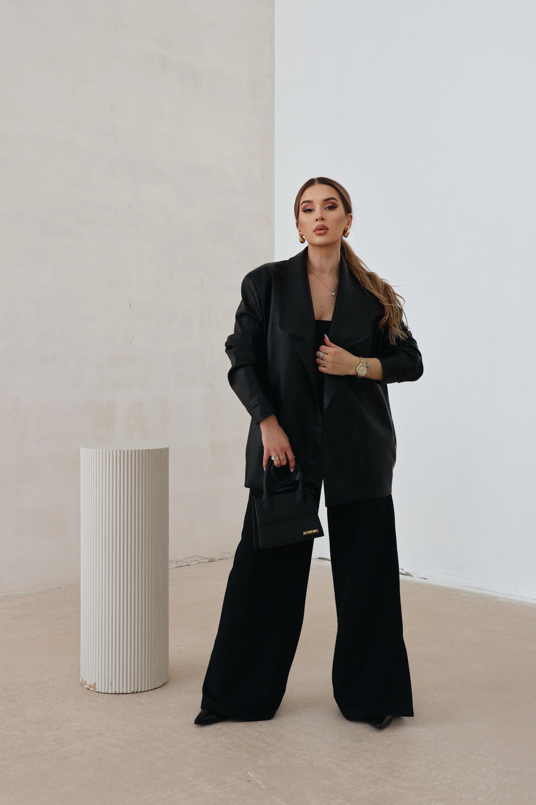 BLAZER BG VOILA | SCHWARZ