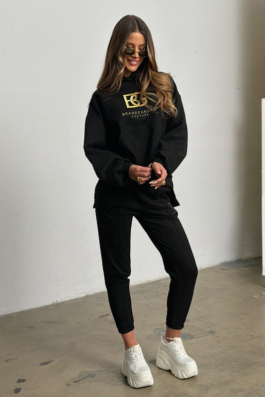Sportanzug BG ROYAL SUEDE | schwarz