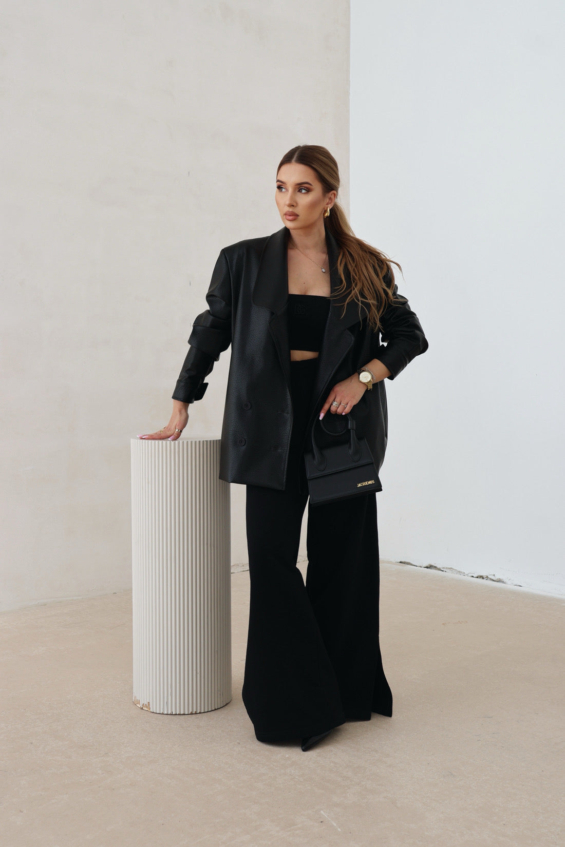 BLAZER BG VOILA | SCHWARZ