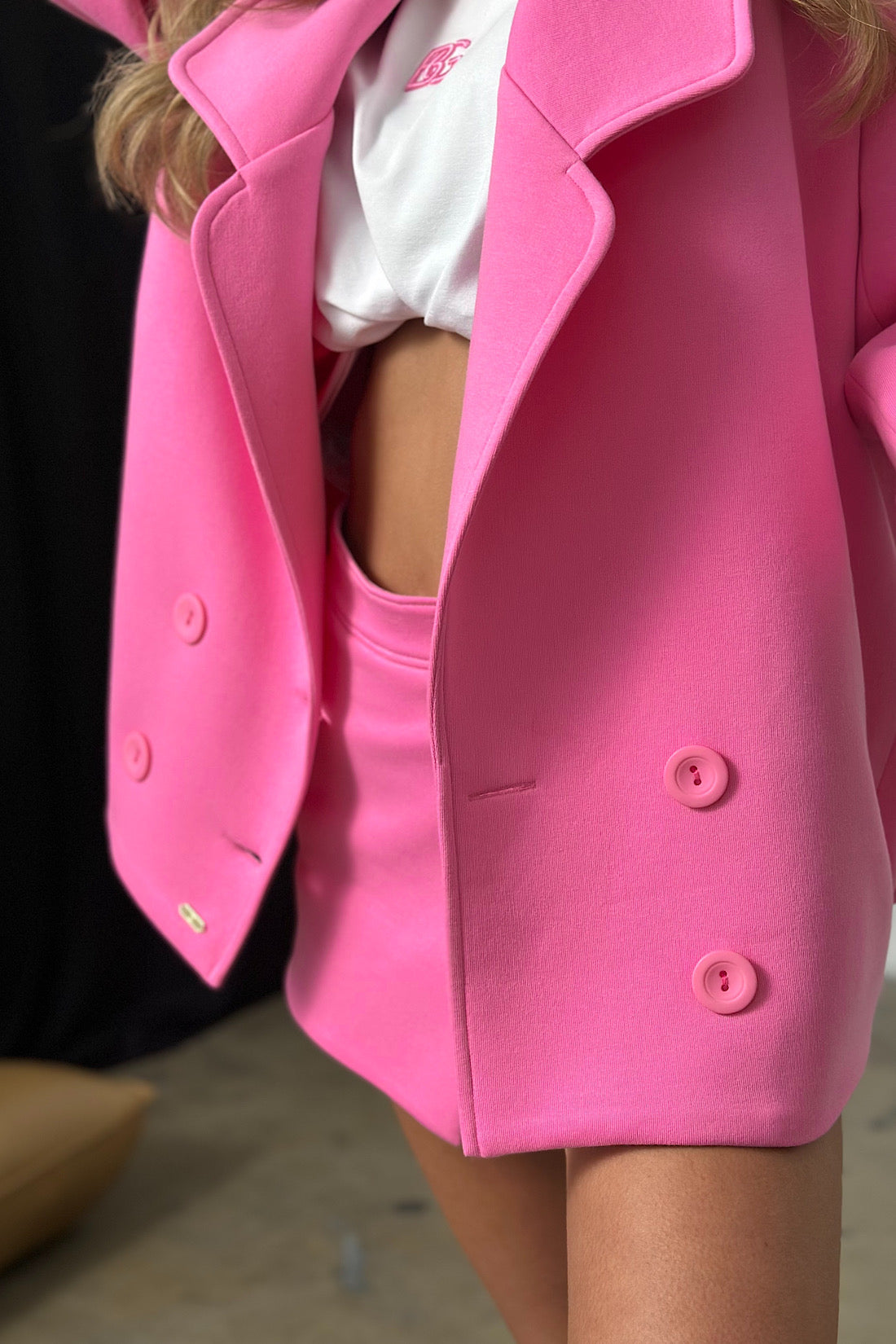 DAMENMANTEL VOODOO BRANDENBURG COUTURE | PINK