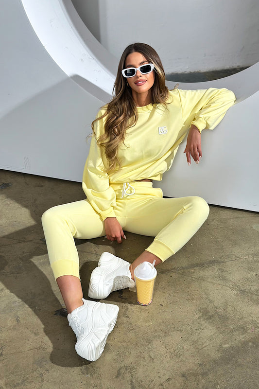 Sweatshirt Damen BASIC BRANDENBURG COUTURE | banana