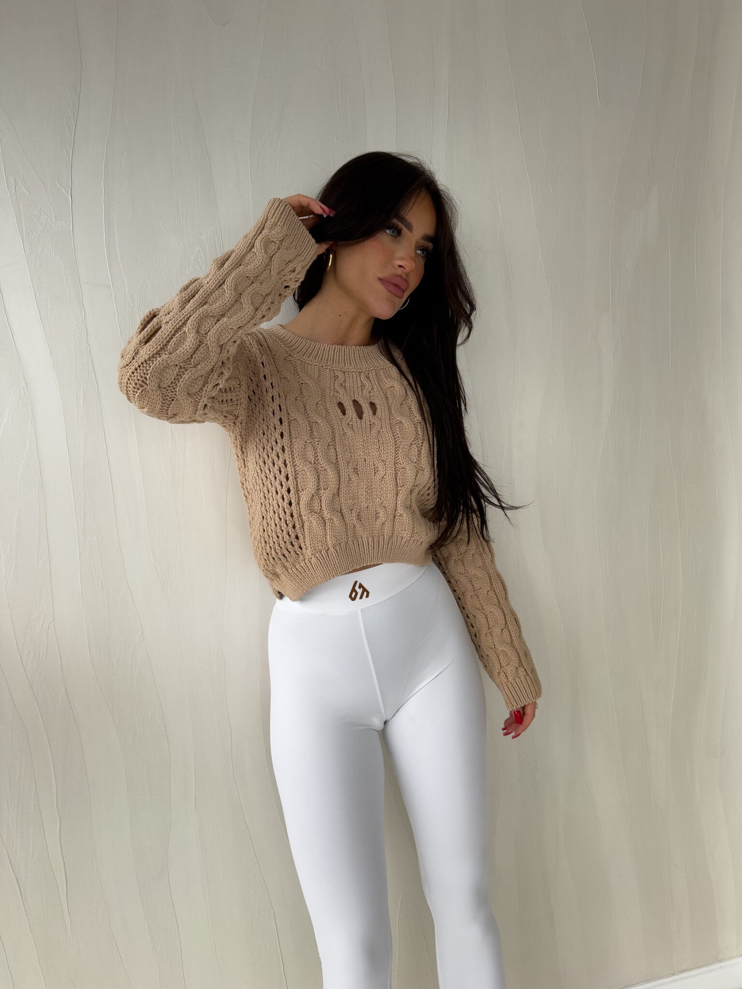Leggings GYM - ecru