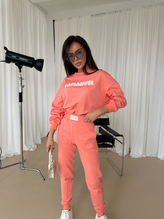 Zweiteiler DAMENSET PASTEL LA MANUEL Orange 🍊