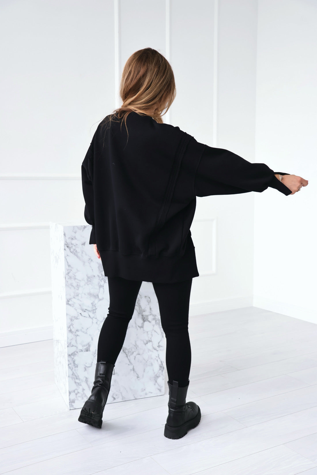 SWEATSHIRT BG KATE | SCHWARZ