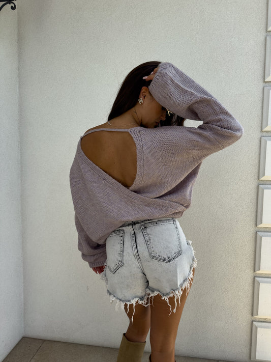 Pullover PHARELL – Taubenfarbe