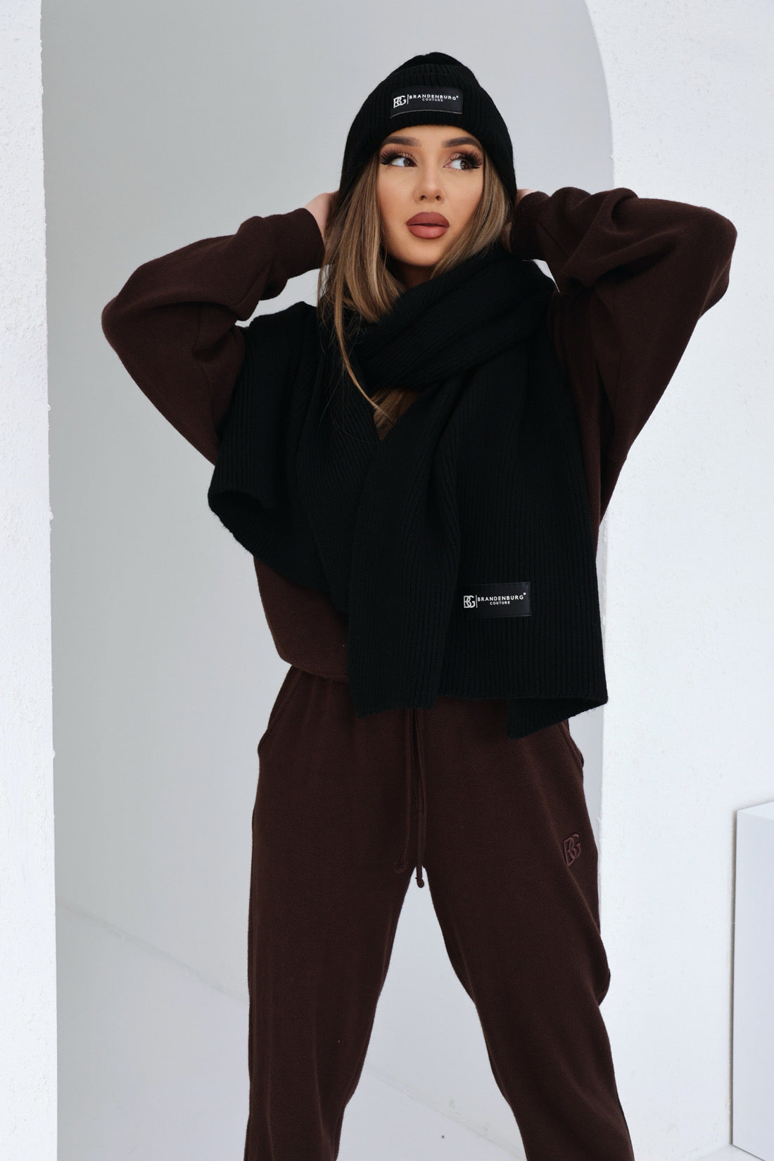 Schal BG BEAR | schwarz