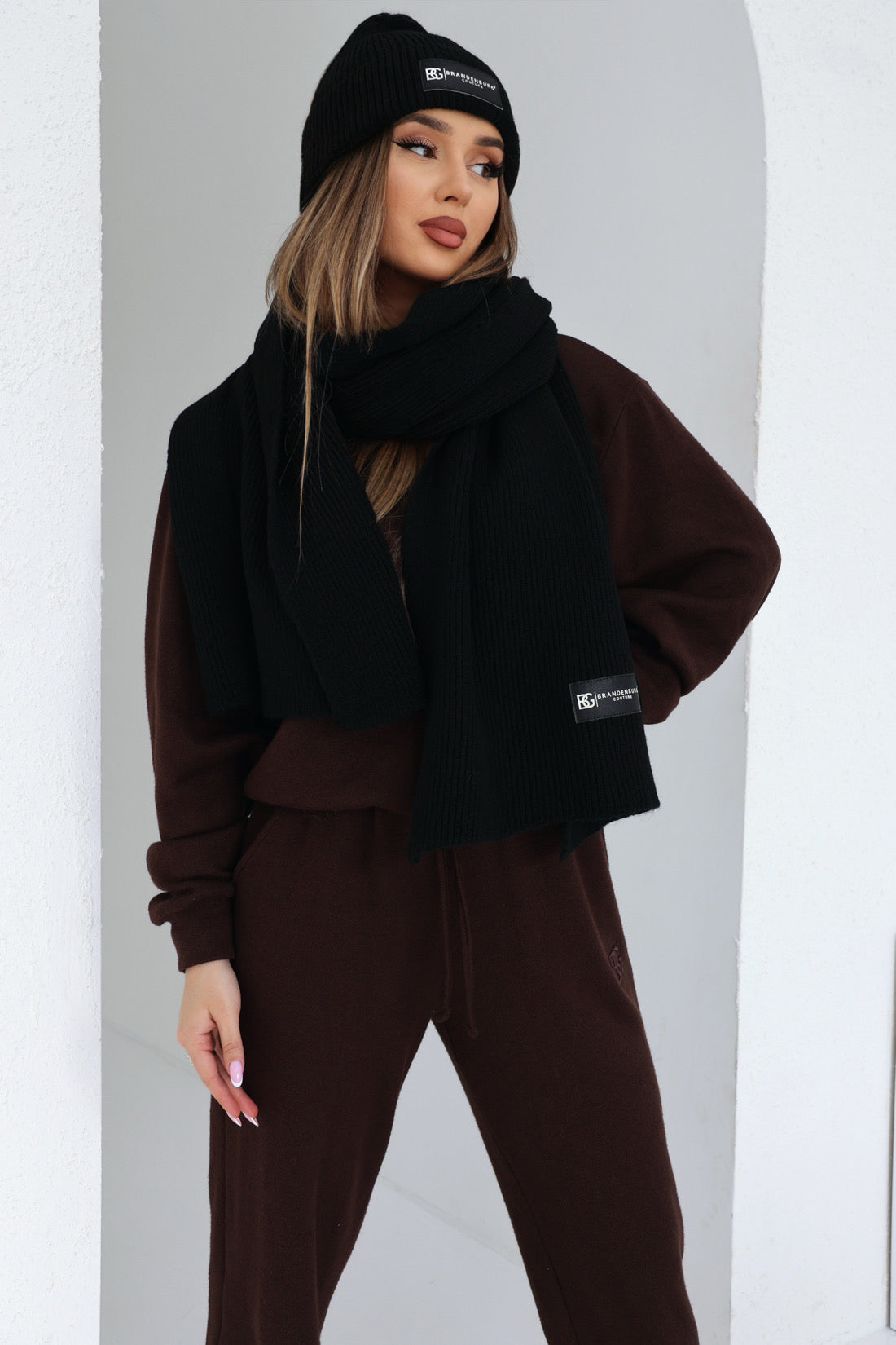 Schal BG BEAR | schwarz