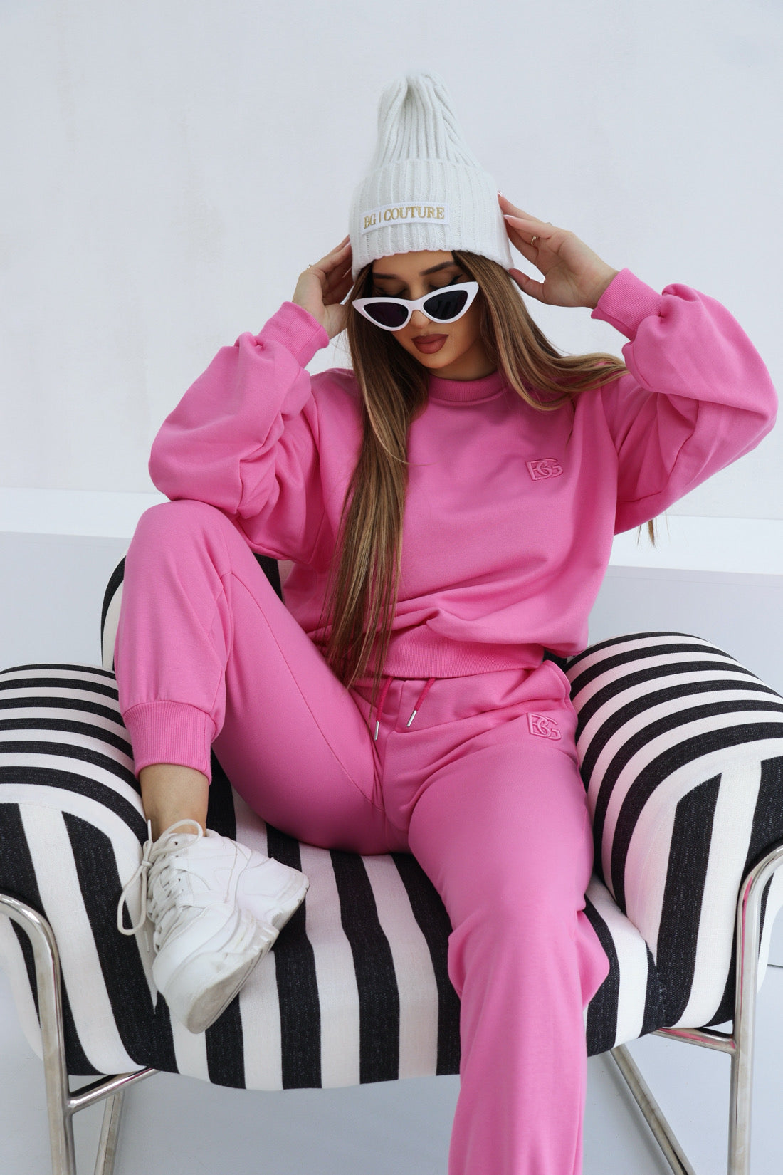 Mütze BG ROSA | weiß