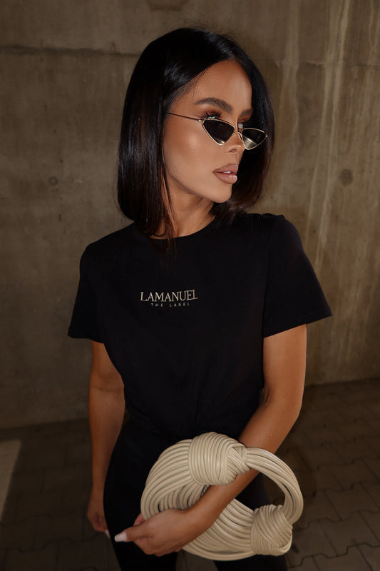 Tshirt SASSY schwarz