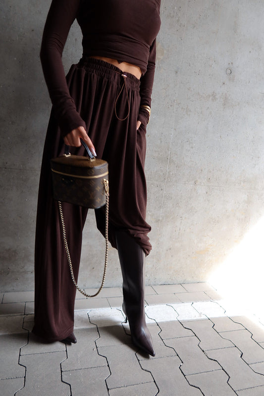 Hose SLOUCHIE braun