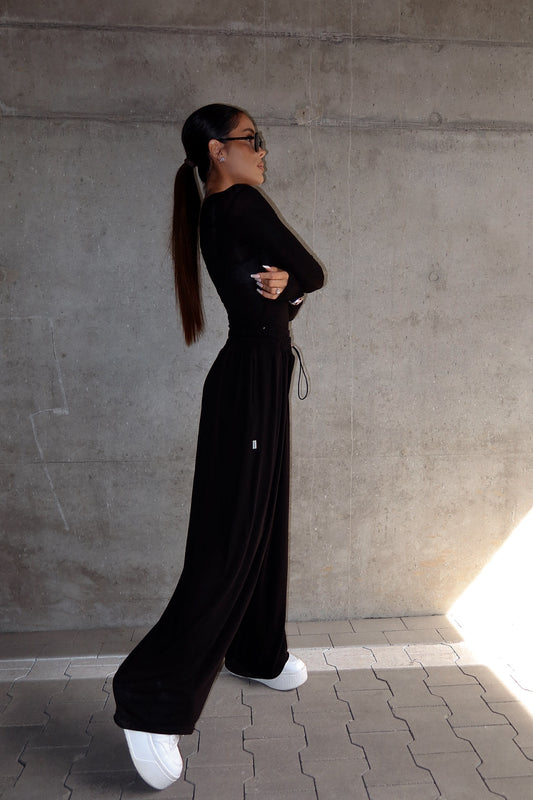 Hose SLOUCHIE schwarz