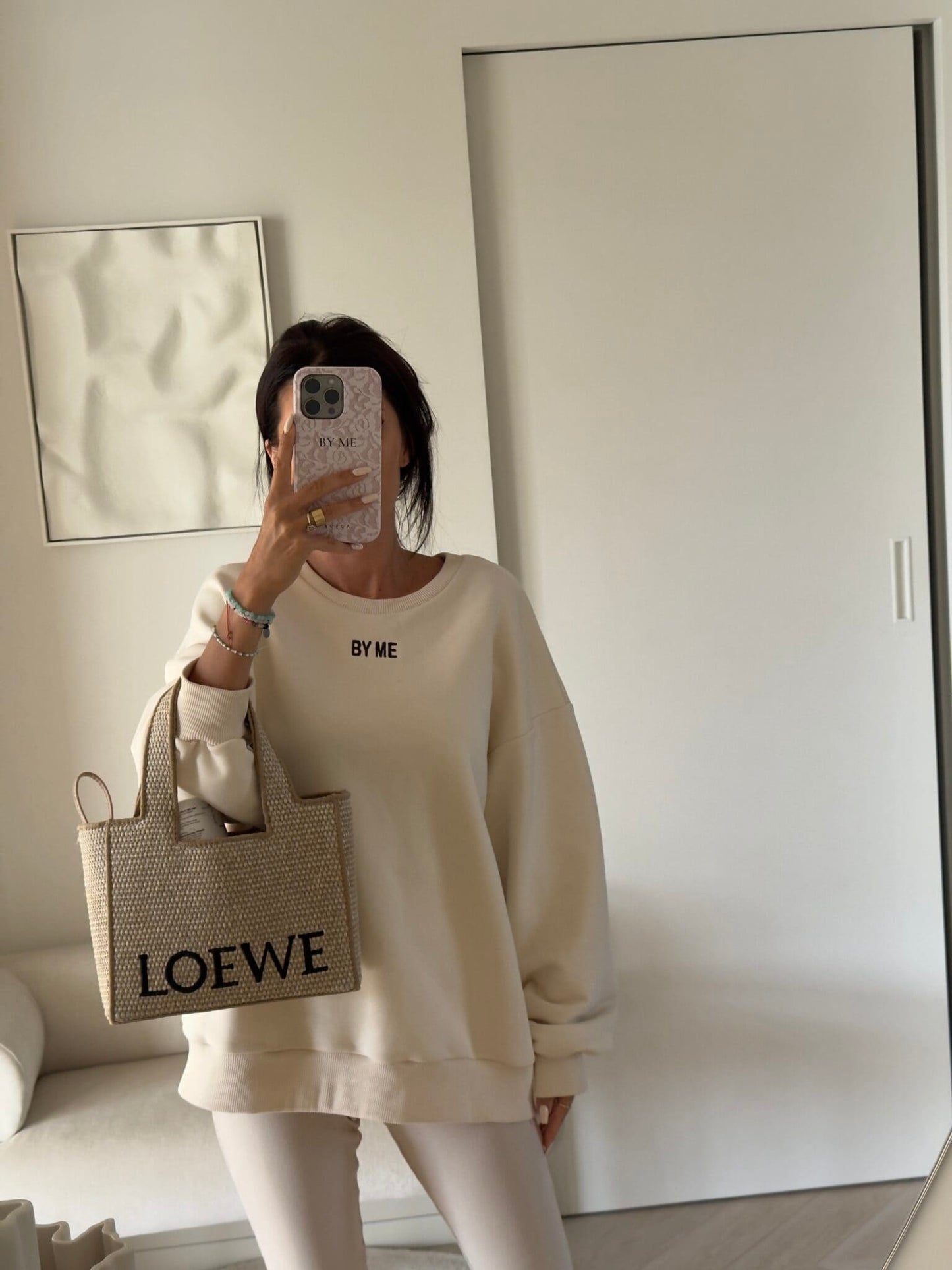 Sweatshirt COTTON - vanilla