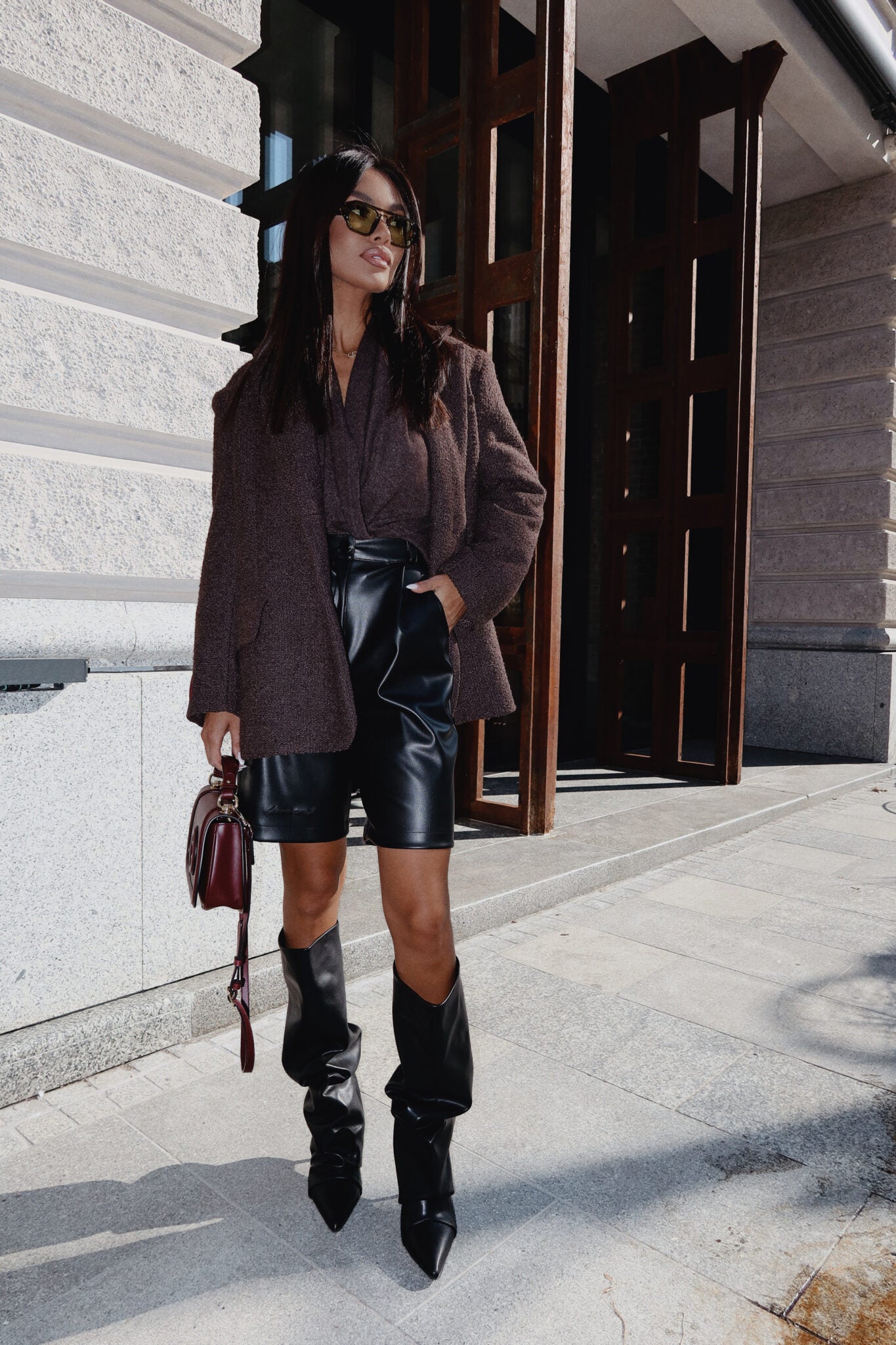 Shorts GLEAM schwarz