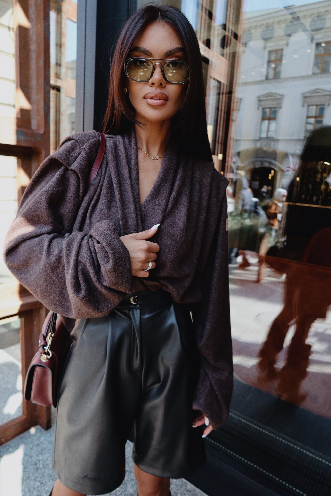 Pullover TELL HER braun