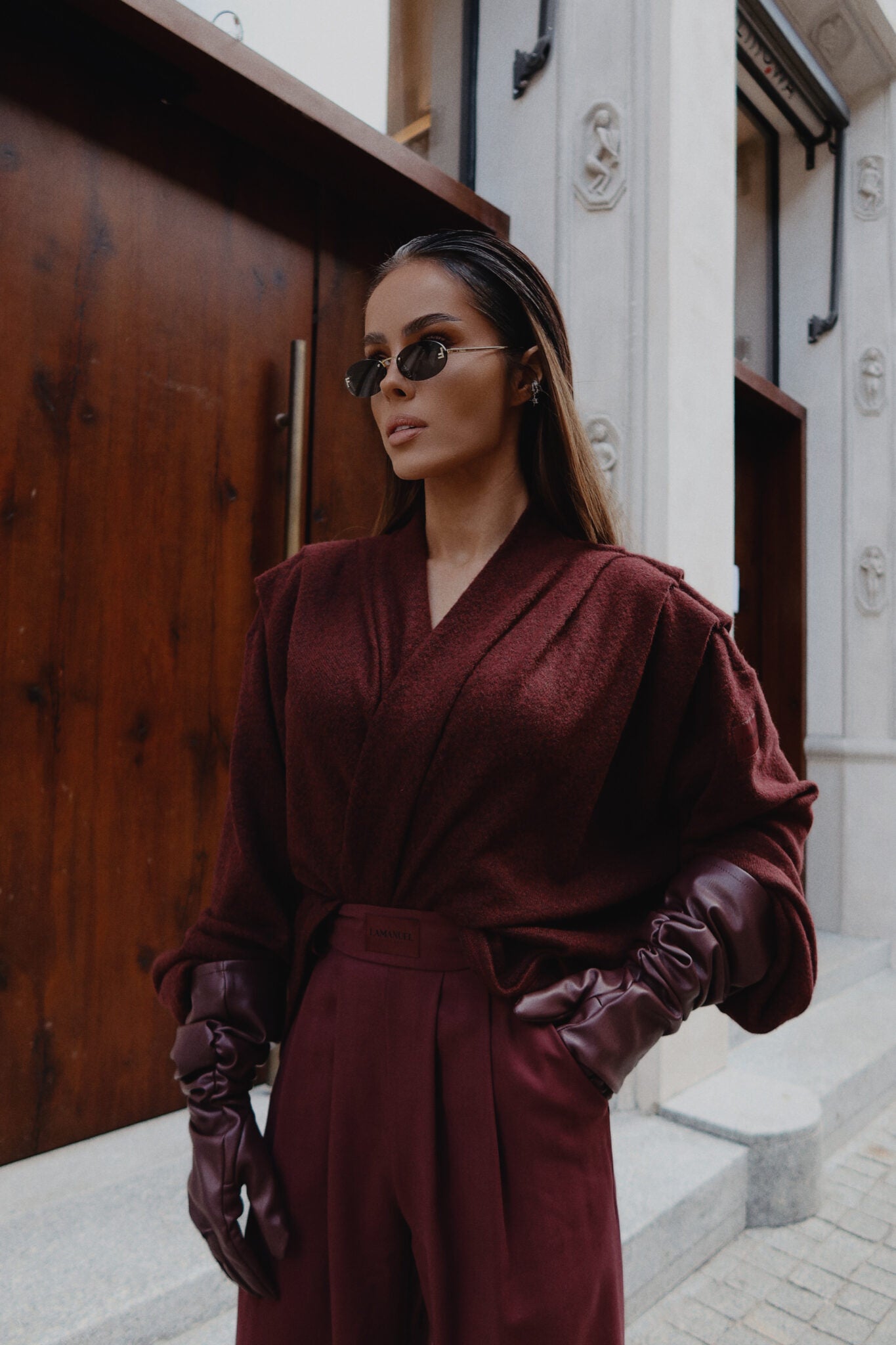 Pullover TELL HER bordeaux