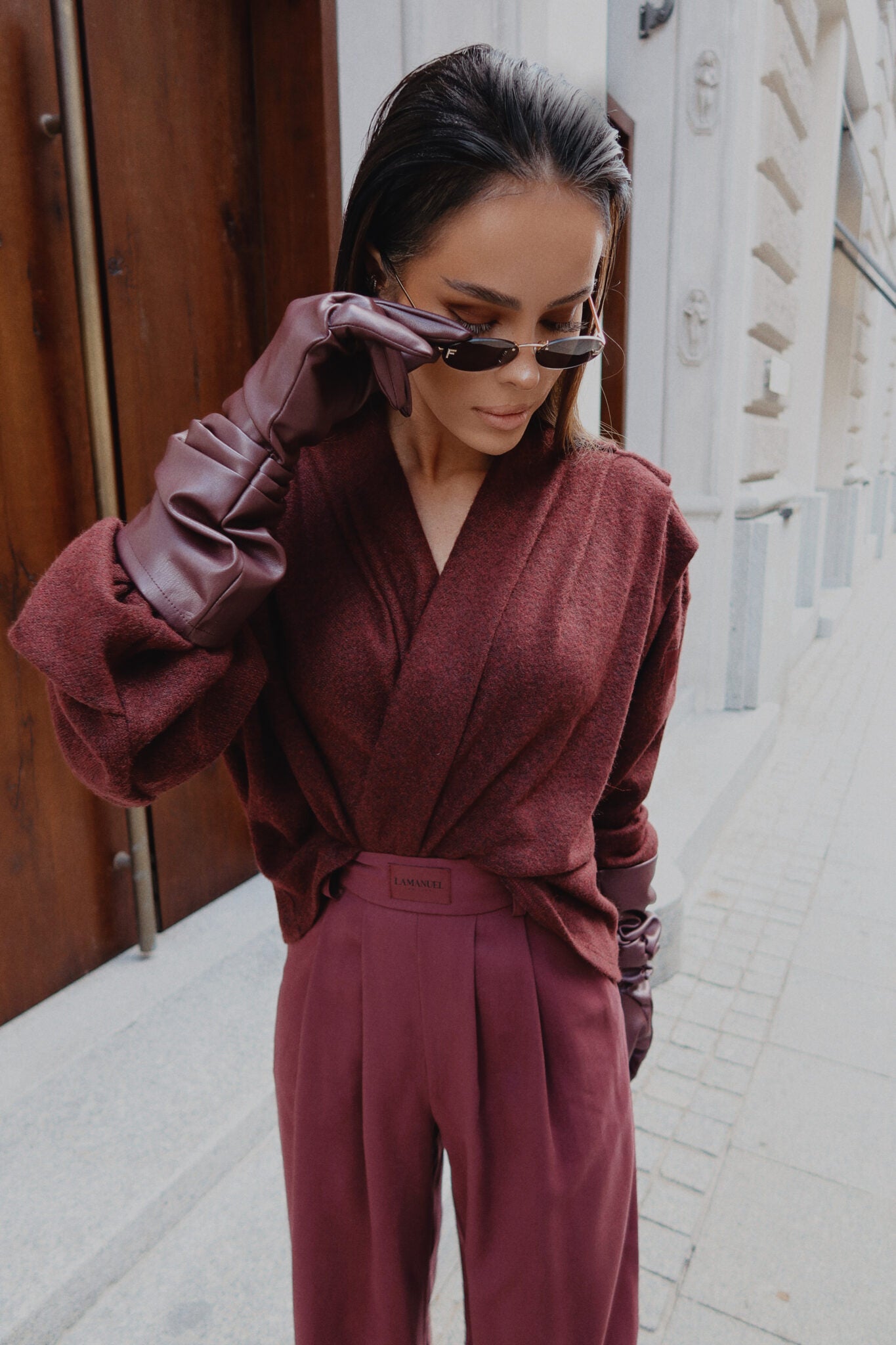 Pullover TELL HER bordeaux