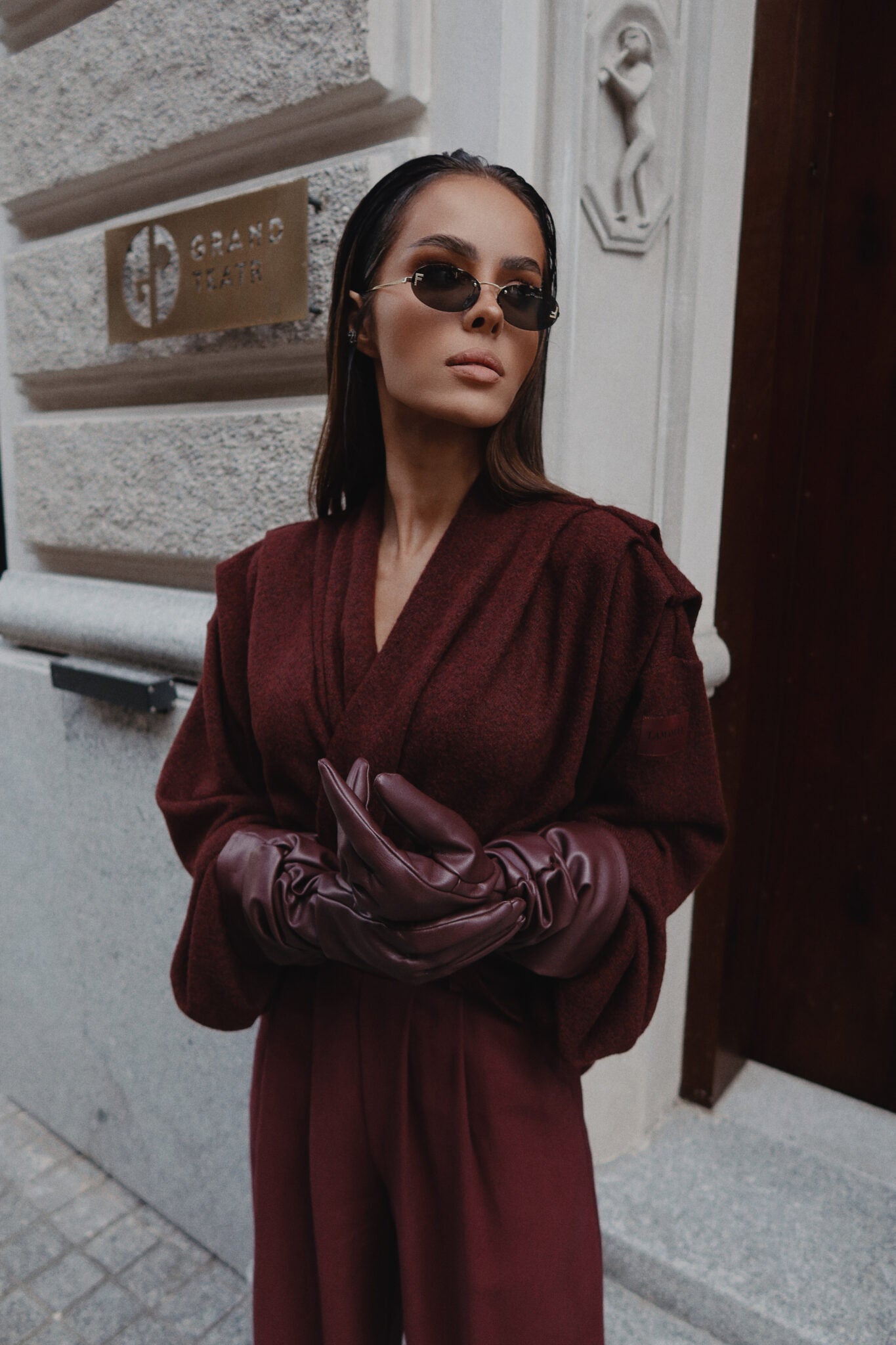 Pullover TELL HER bordeaux