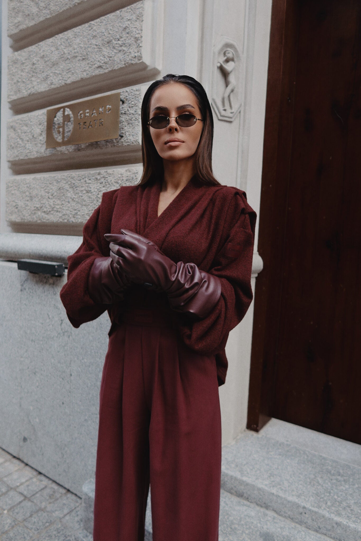 Pullover TELL HER bordeaux