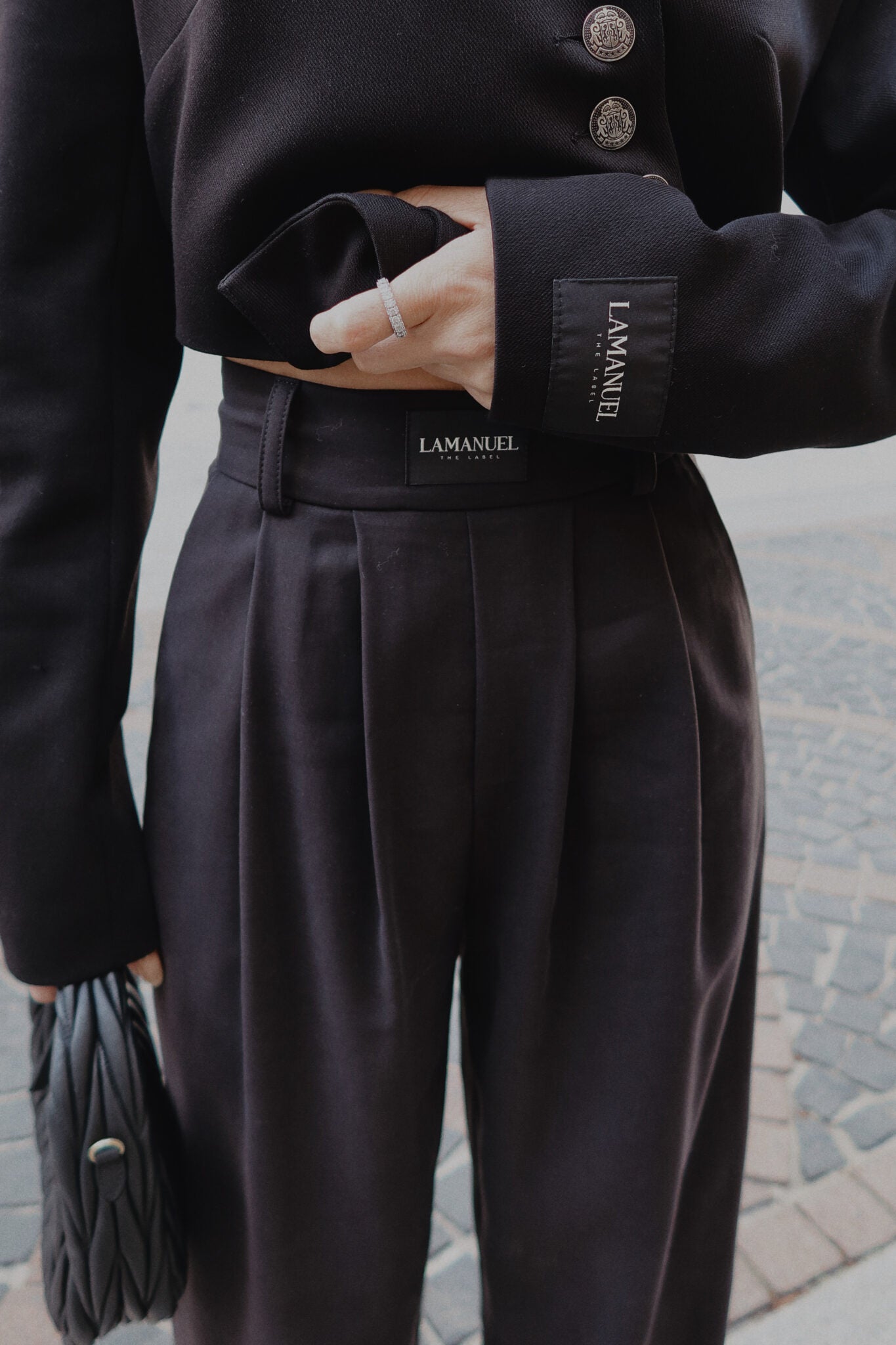 Hose TALK TO schwarz