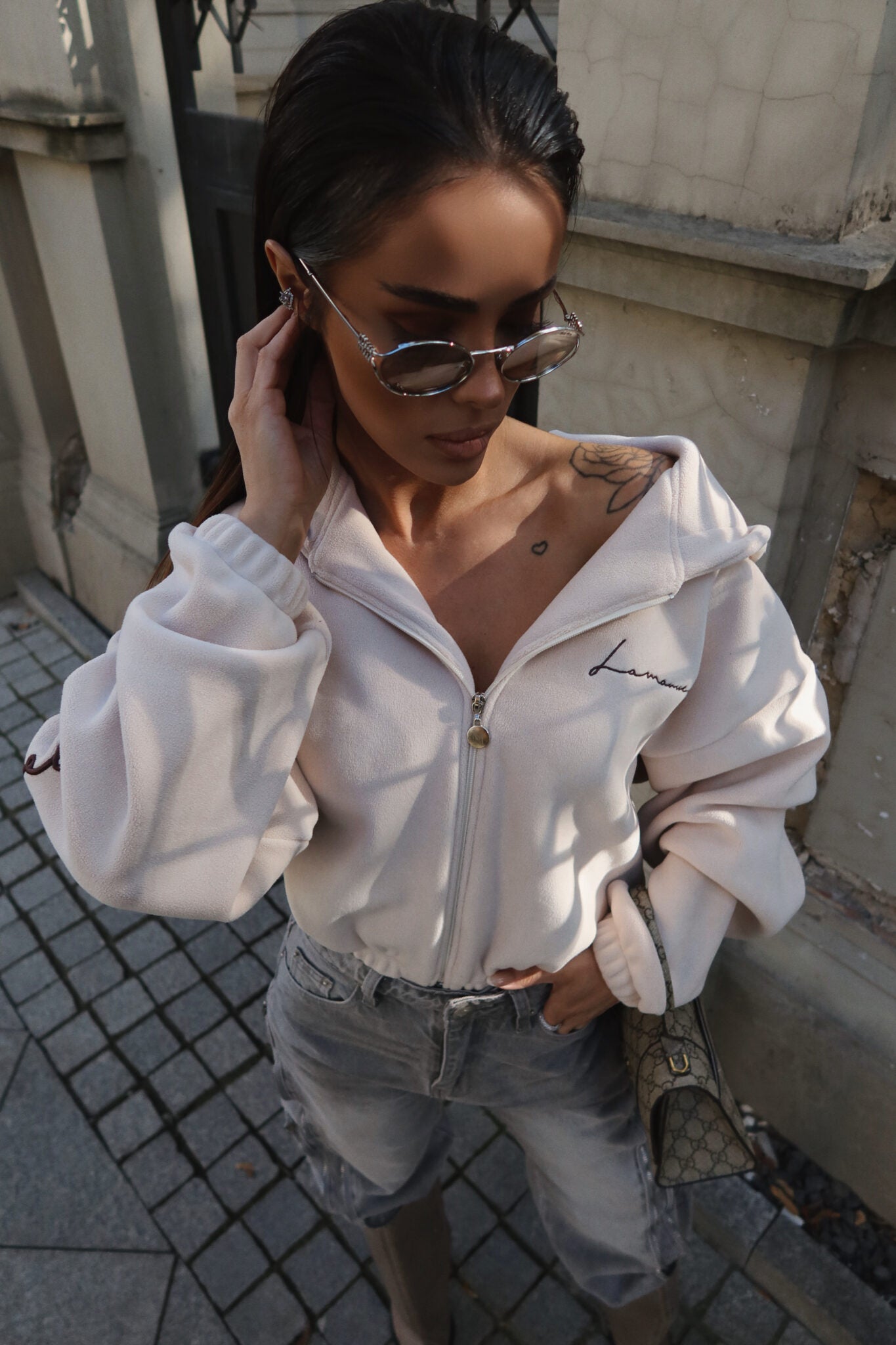 Sweatshirt SNUG beige