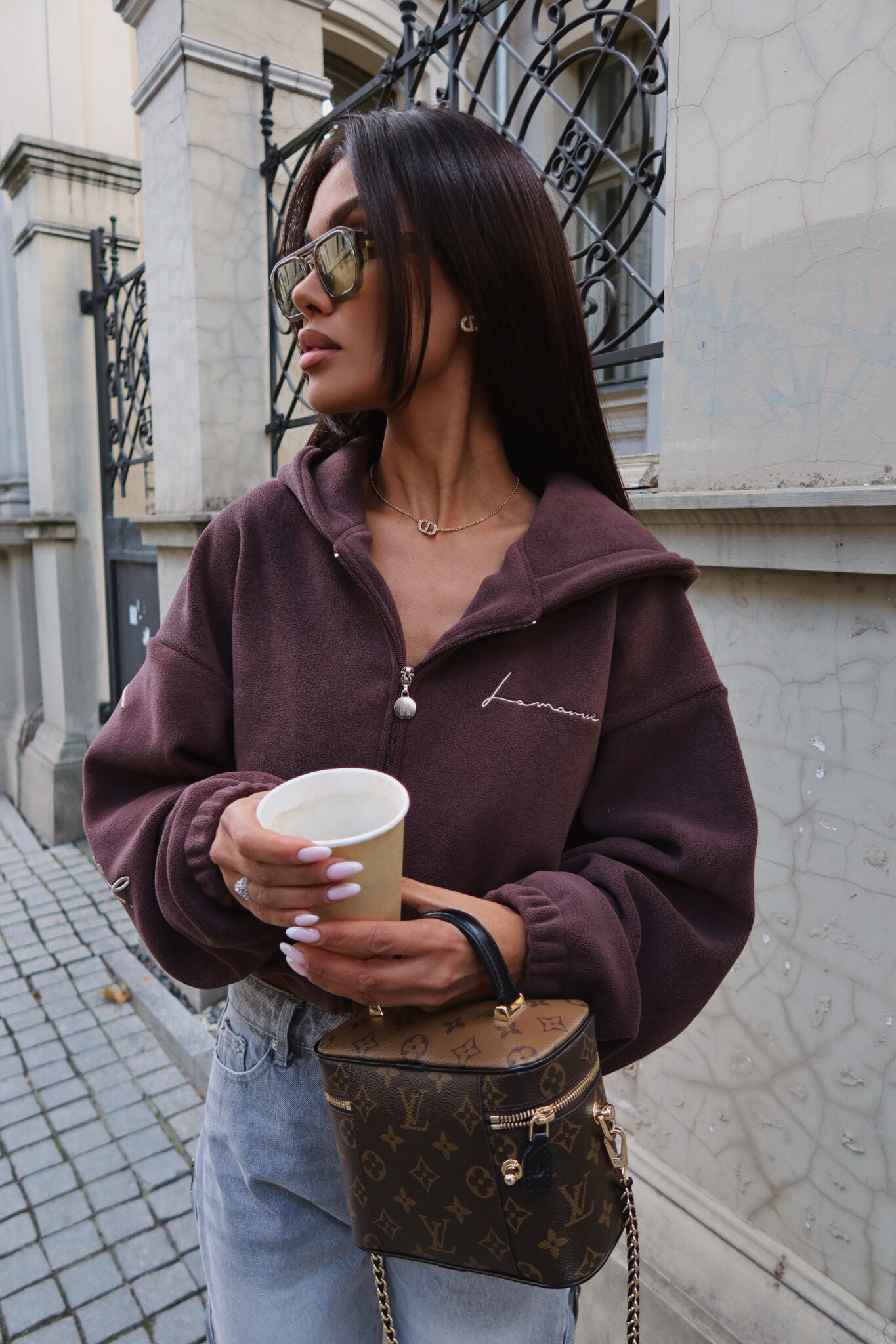 Sweatshirt SNUG braun