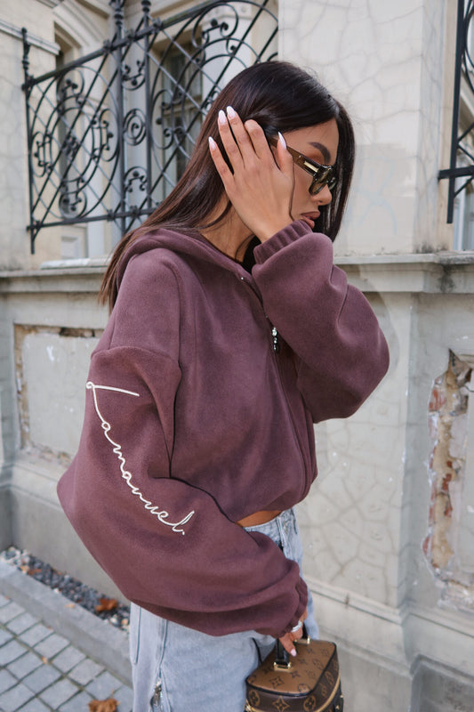 Sweatshirt SNUG braun