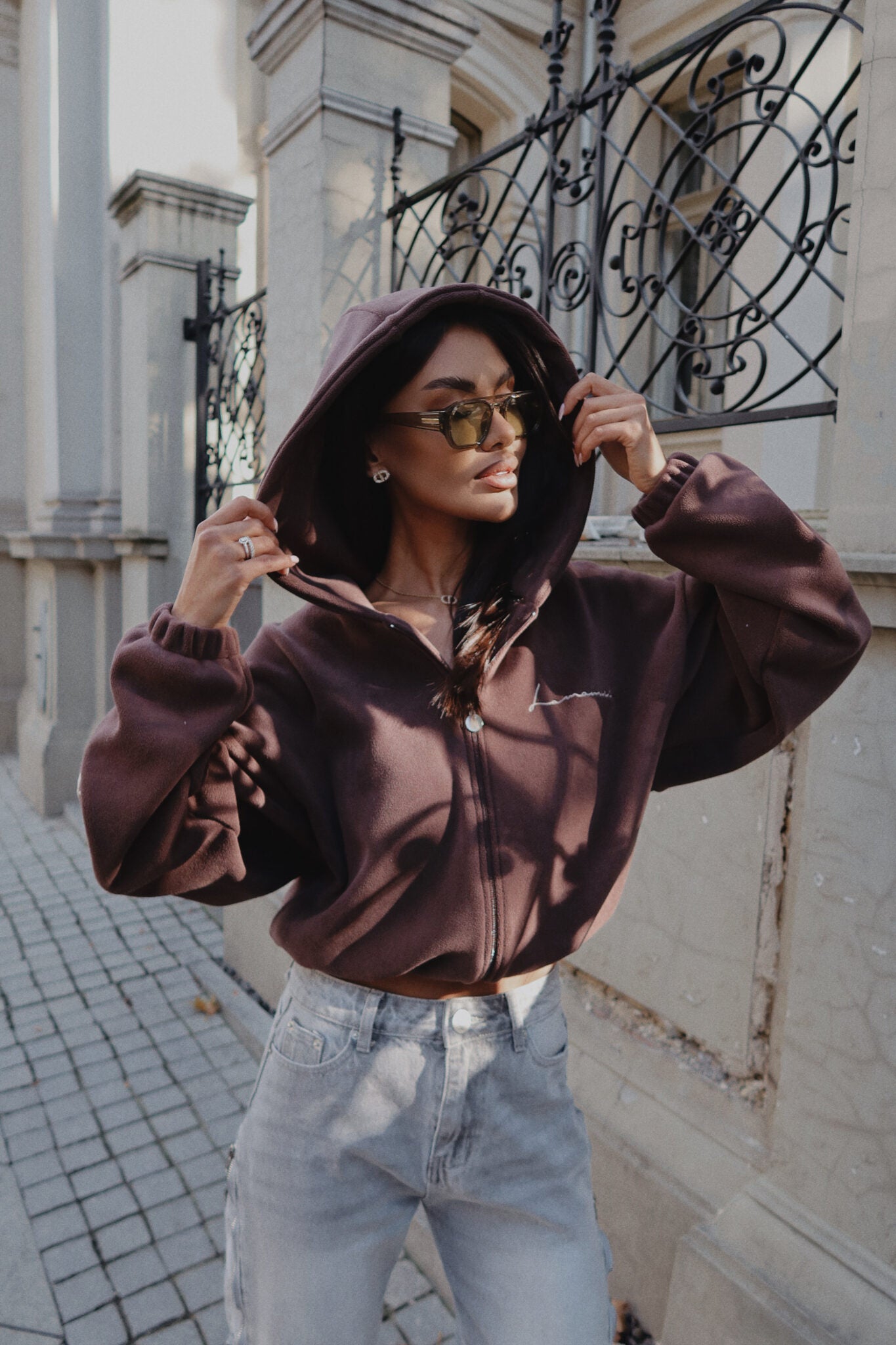 Sweatshirt SNUG braun